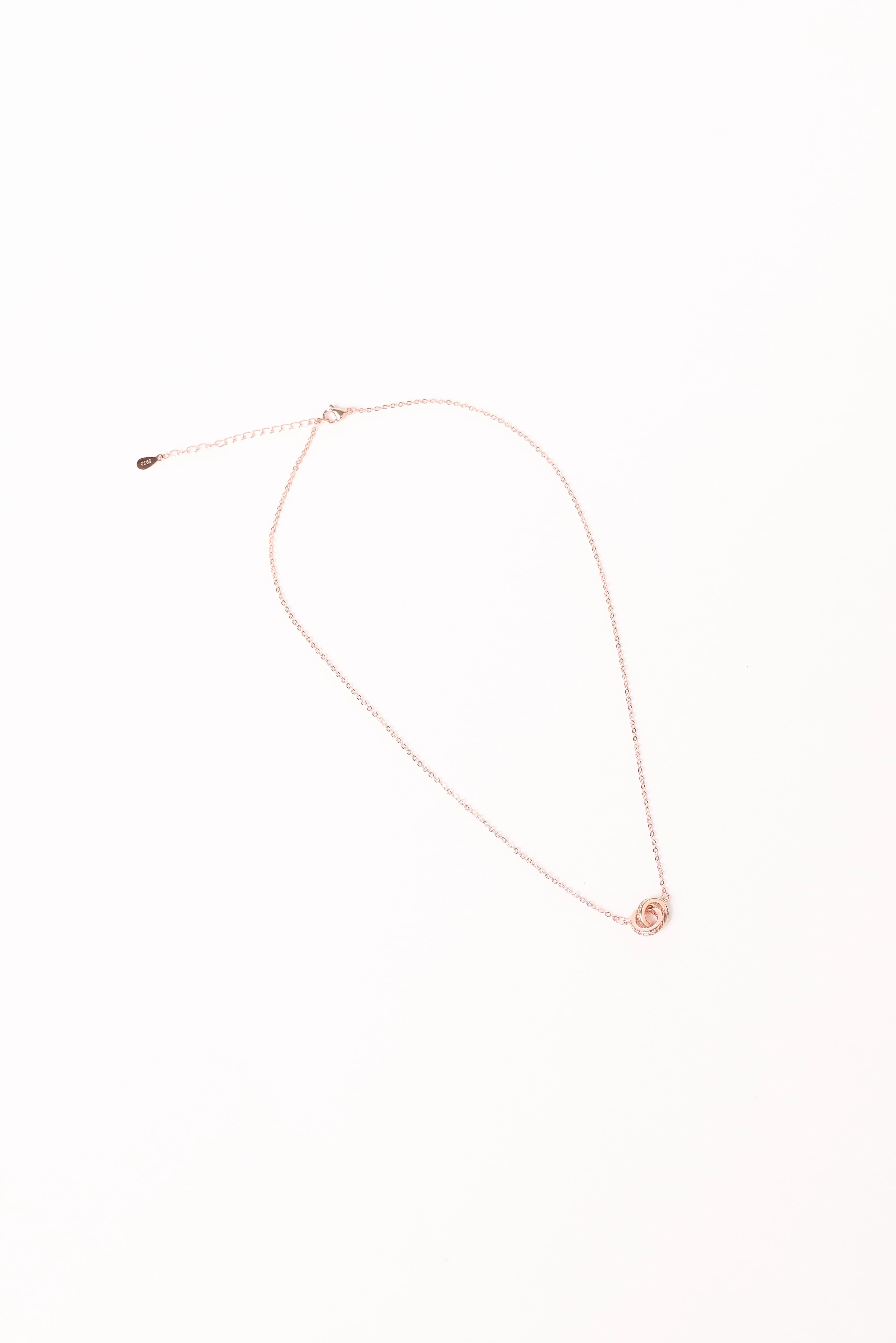 Flavia Necklace - Rose Gold - Image 3