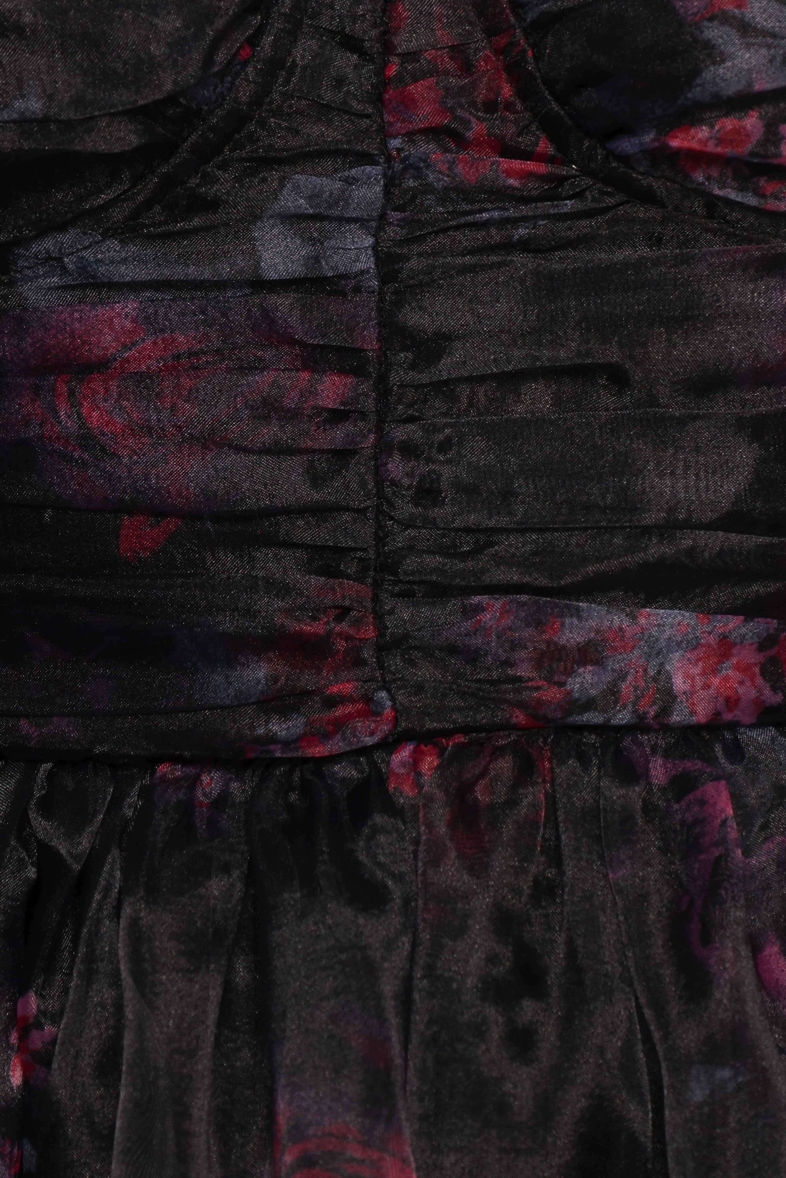 Floret Midi Dress - Dark Floral - Image 9