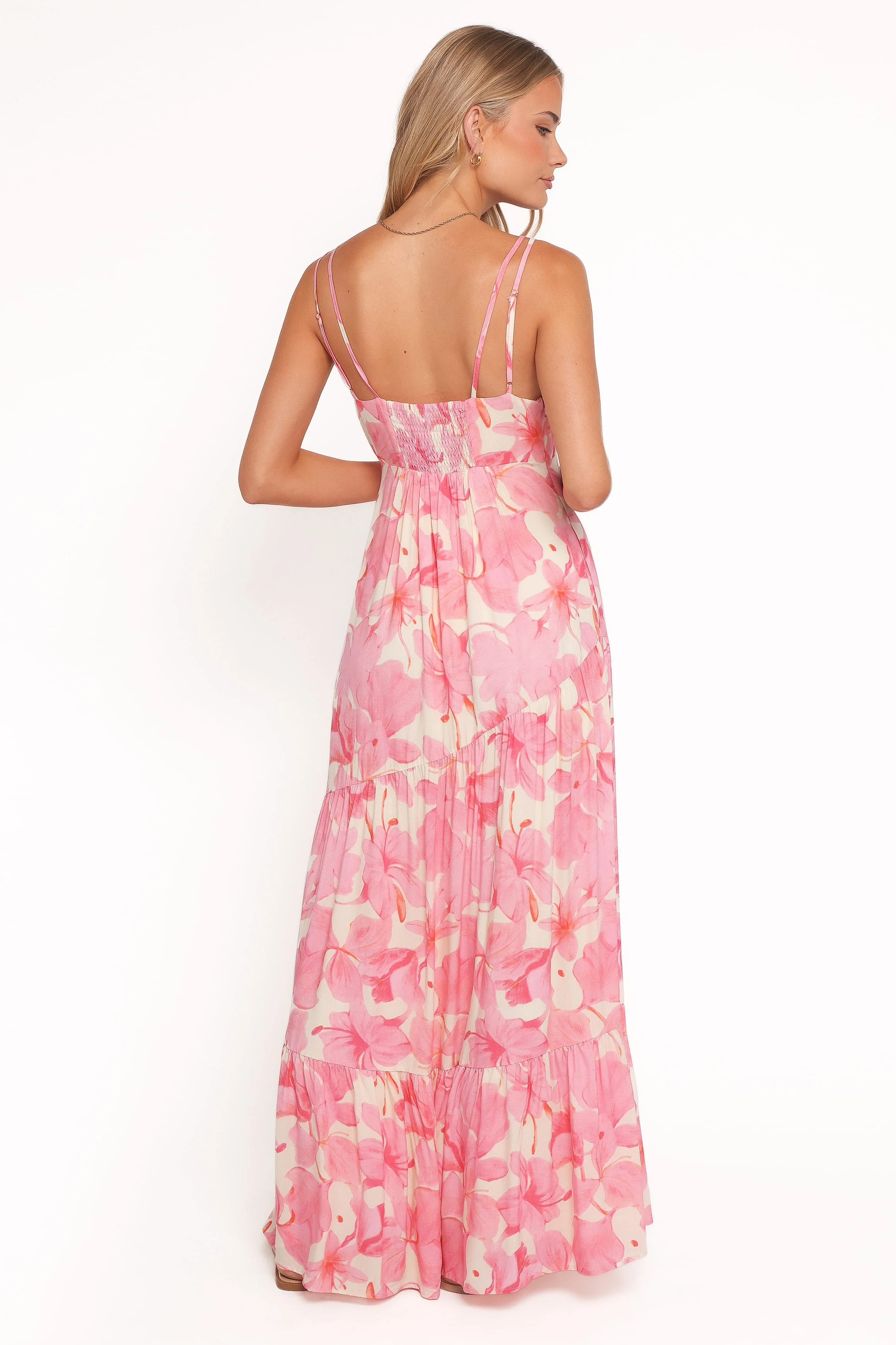 Forbes Maxi Dress - Pink Floral - Image 4