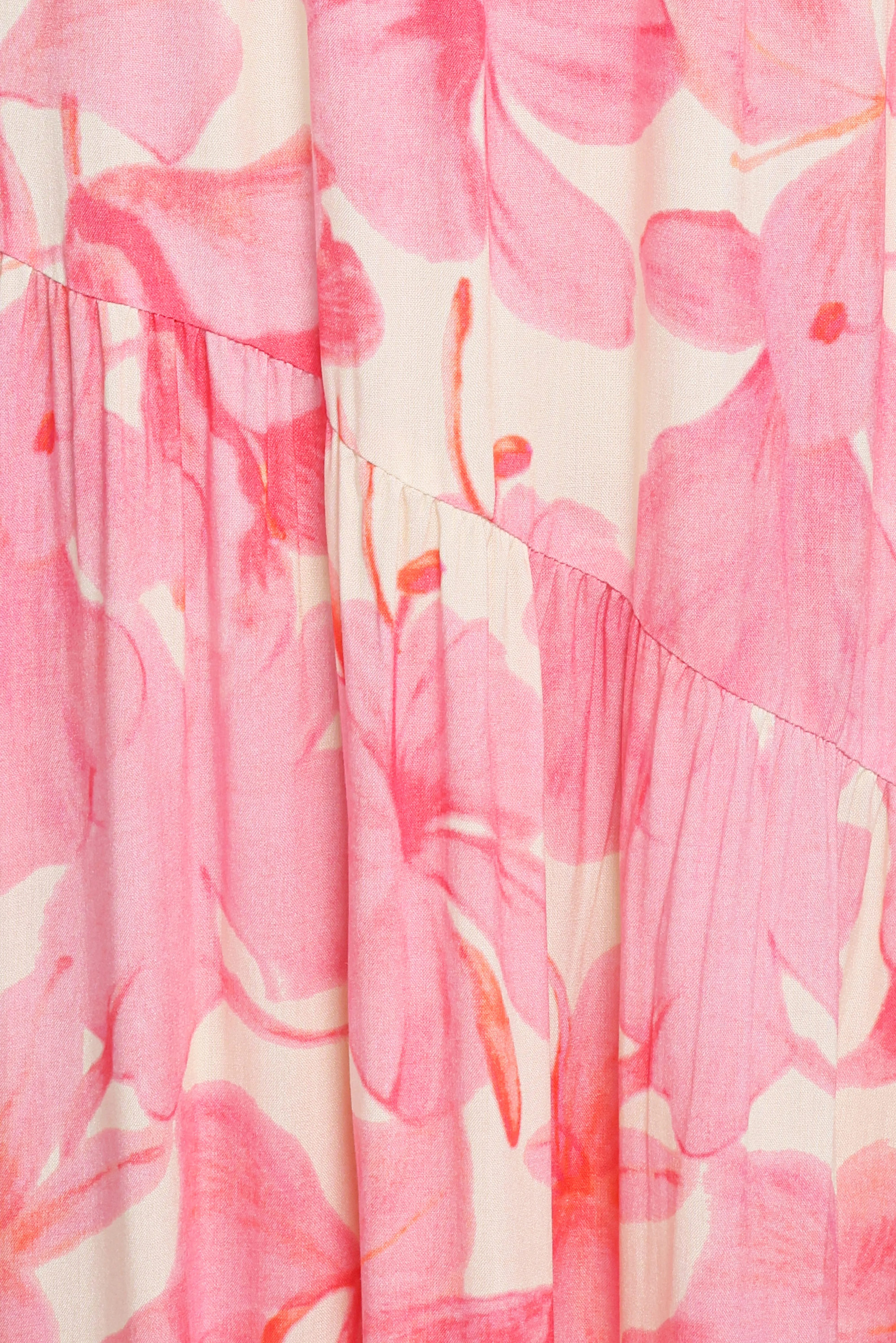 Forbes Maxi Dress - Pink Floral - Image 6