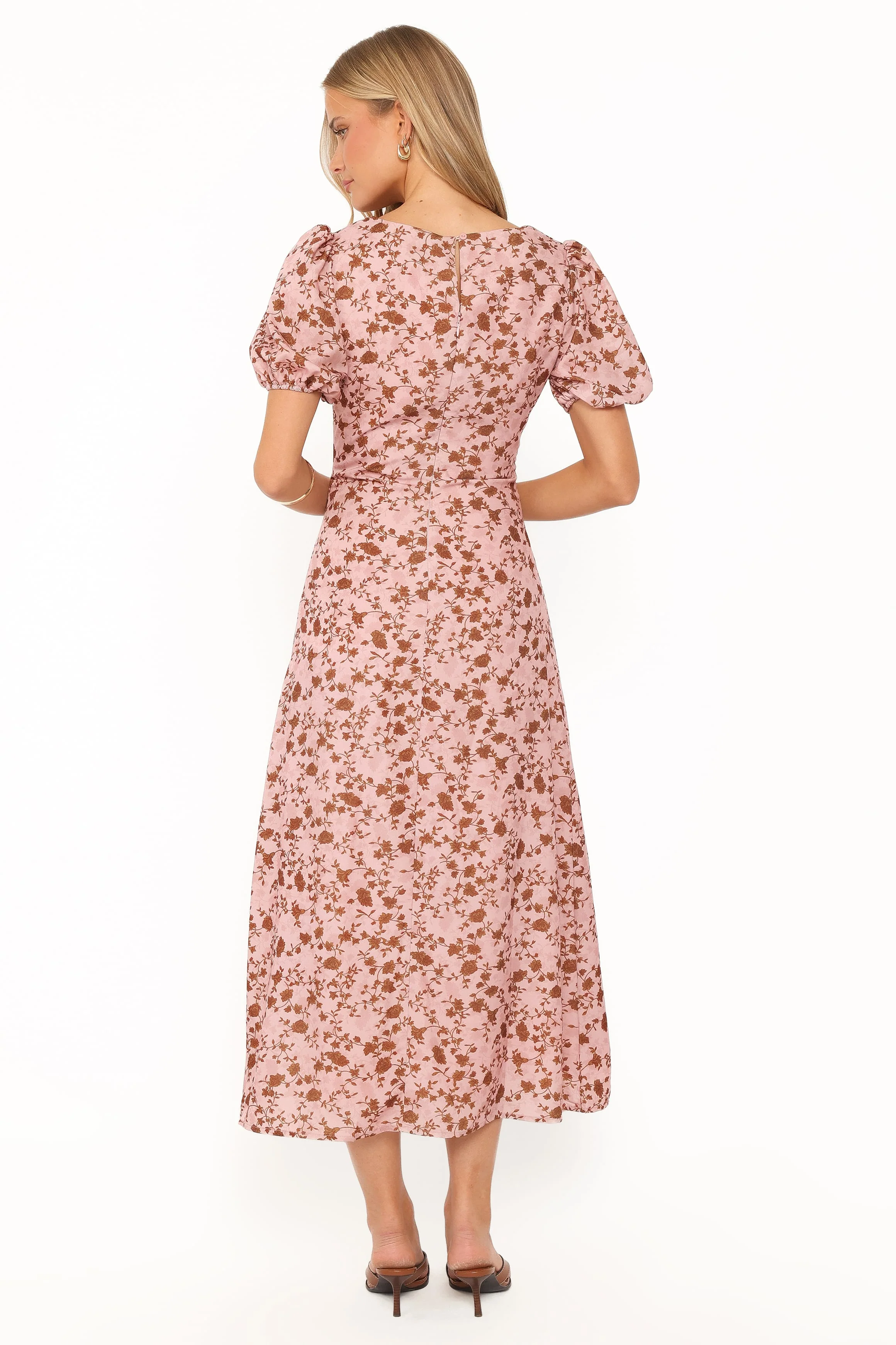 Gemima Maxi Dress - Pink Floral - Image 4