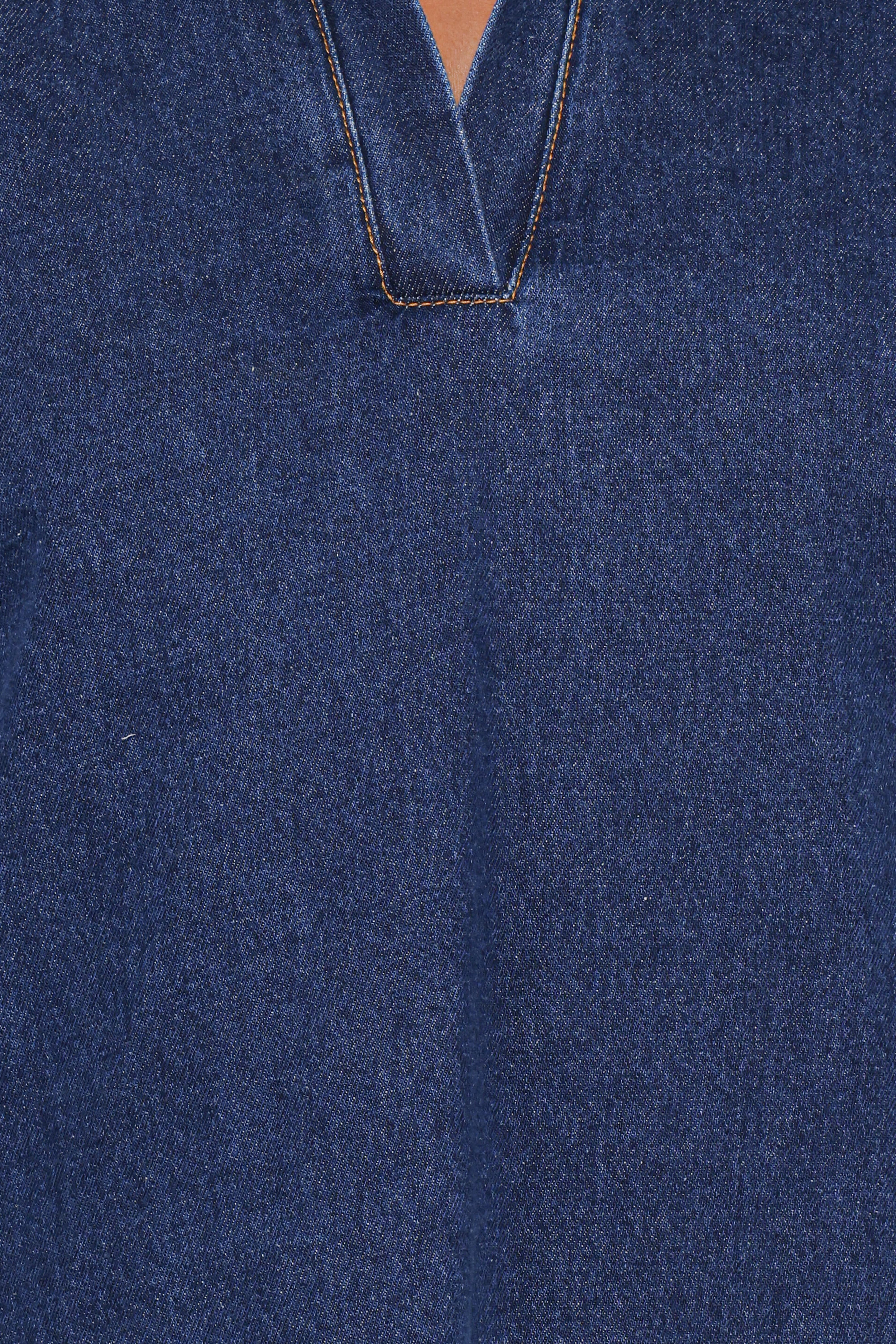 Genesis Mini Dress - Indigo - Image 7