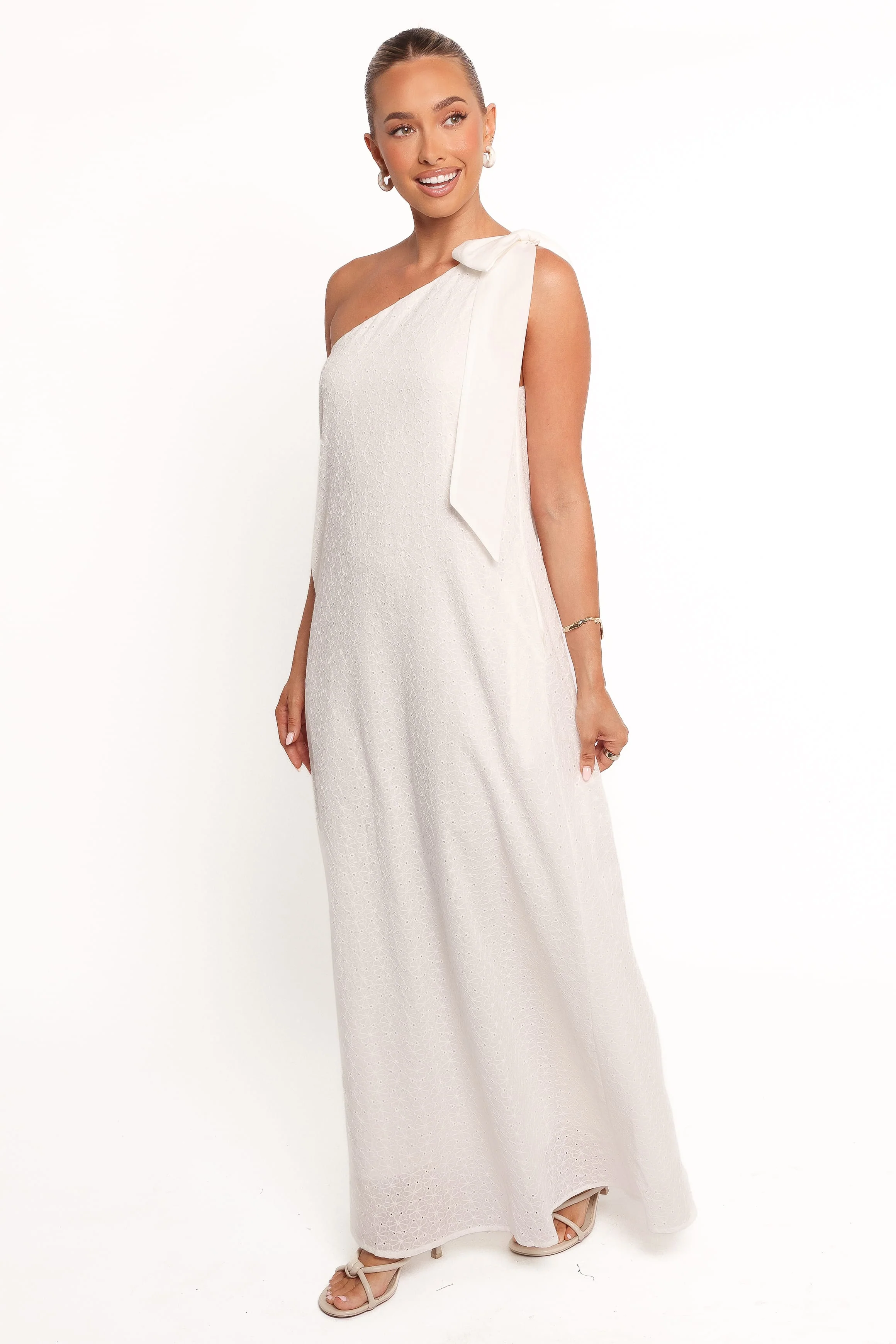 Georgina Maxi Dress - White - Image 4