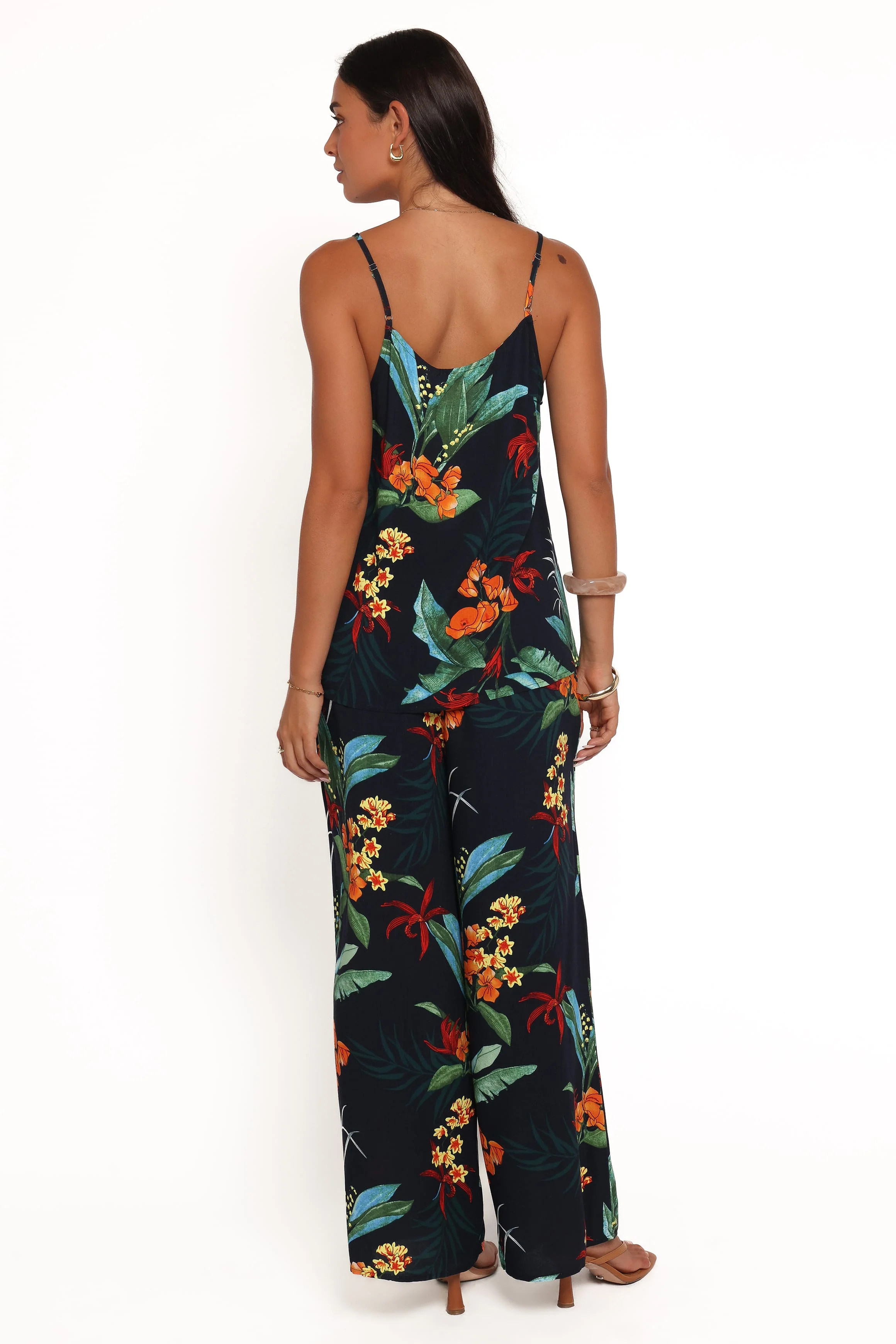 Ginny Pant Set - Blue Floral - Image 4