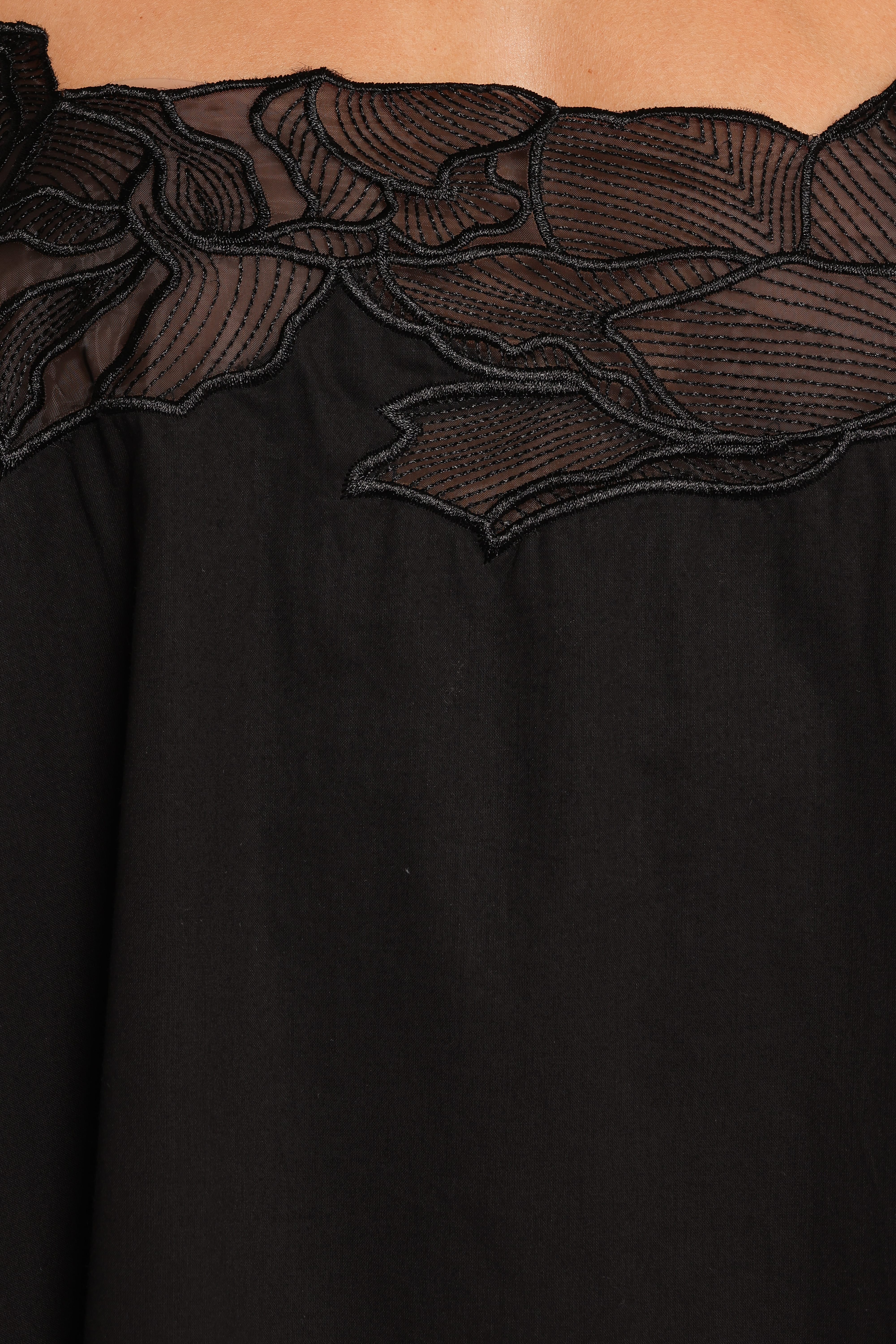 Greta Maxi Dress - Black - Image 7