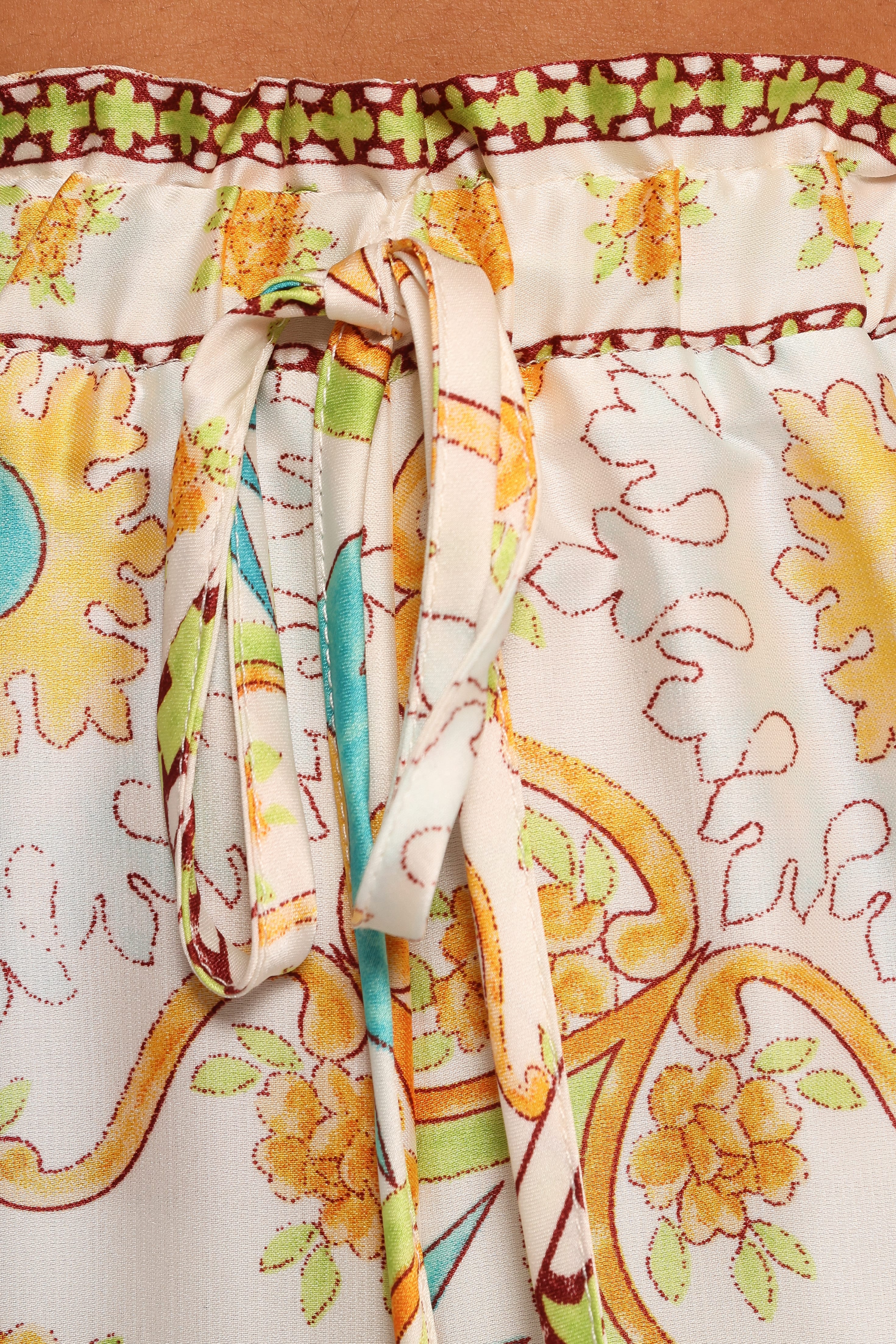 Gretel Pant - White Multi - Image 7