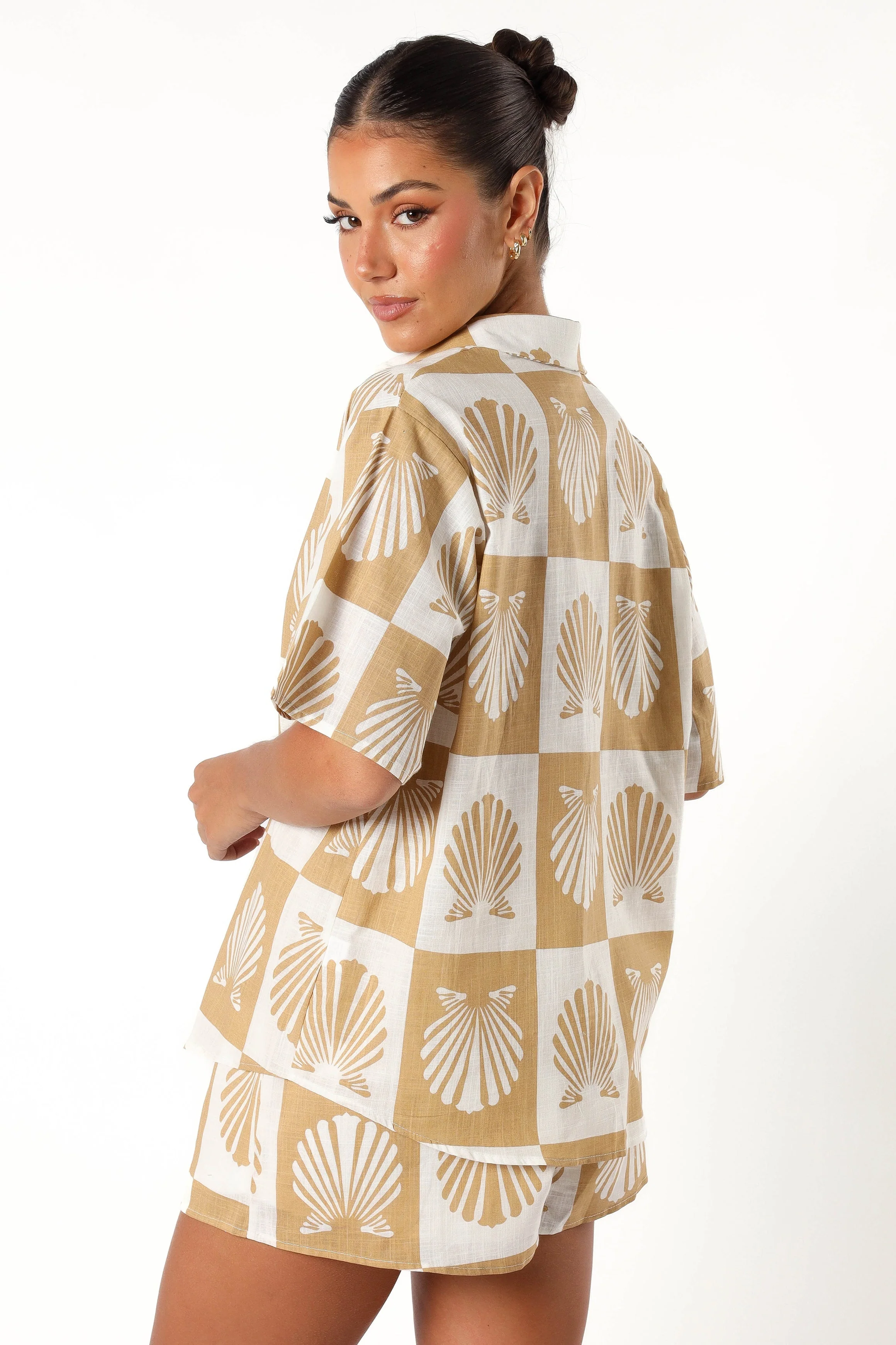Harvey Short Set - Tan - Image 3