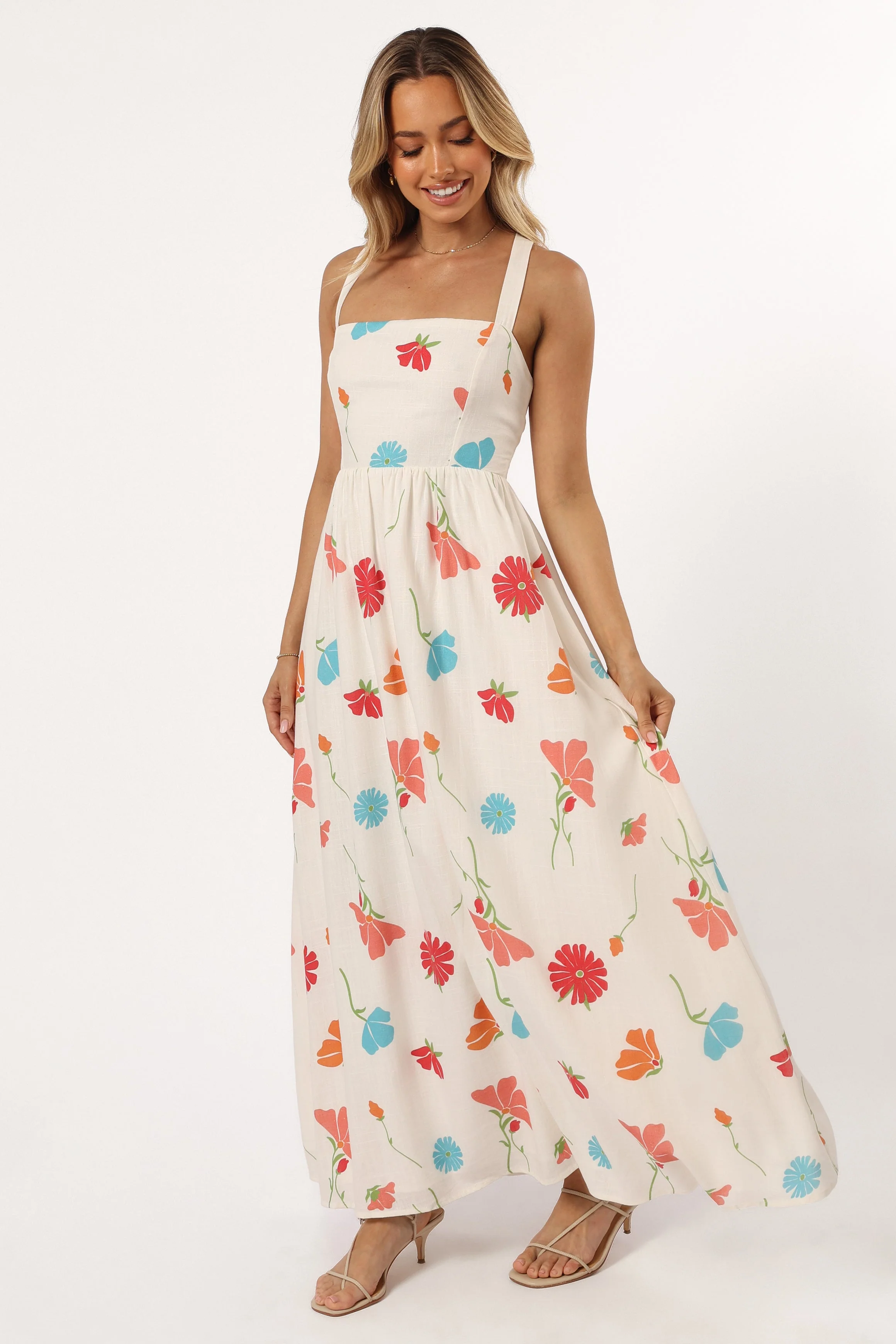 Hazel Maxi Dress - Multi Floral - Image 4