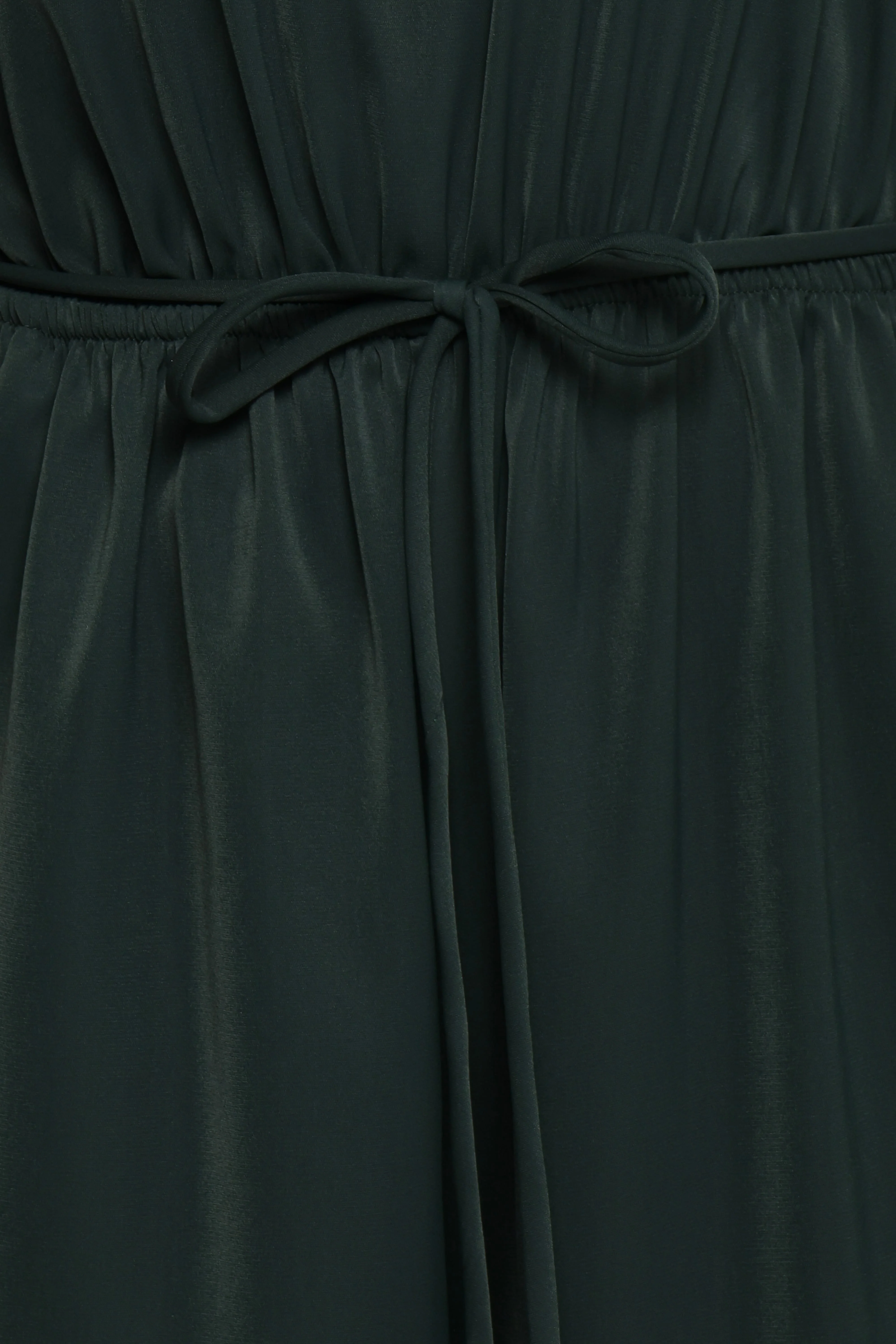 Hedda One Shoulder Jumpsuit - Emerald - Image 6