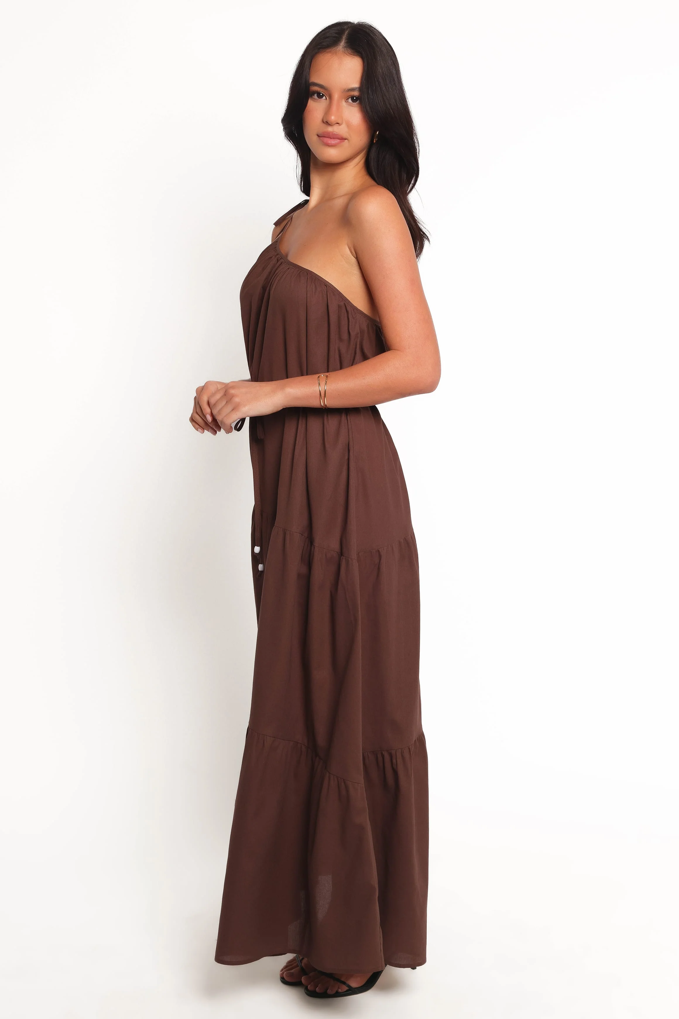 Hilde Maxi Dress - Chocolate - Image 4
