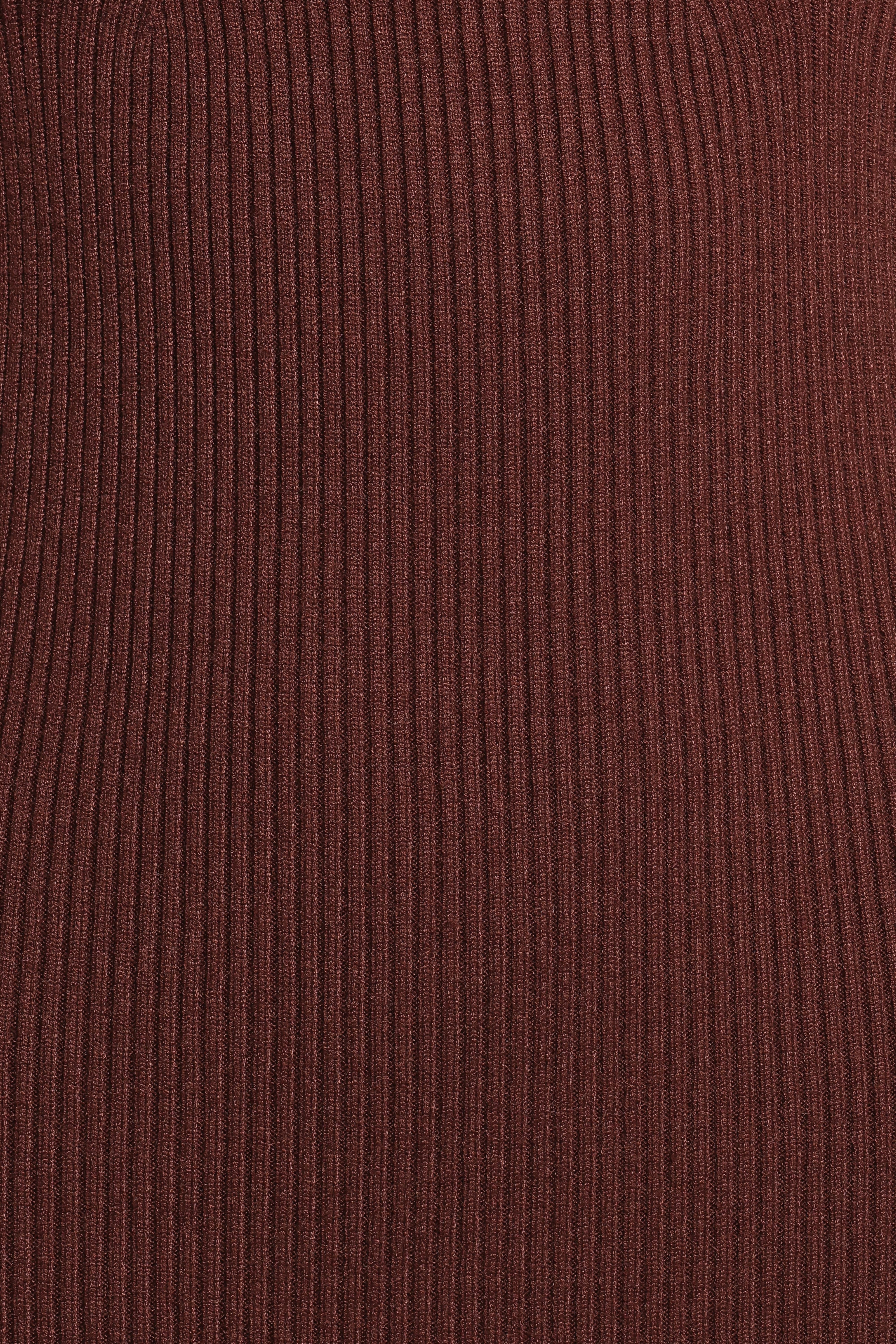 Hollis Midi Dress - Chocolate - Image 6