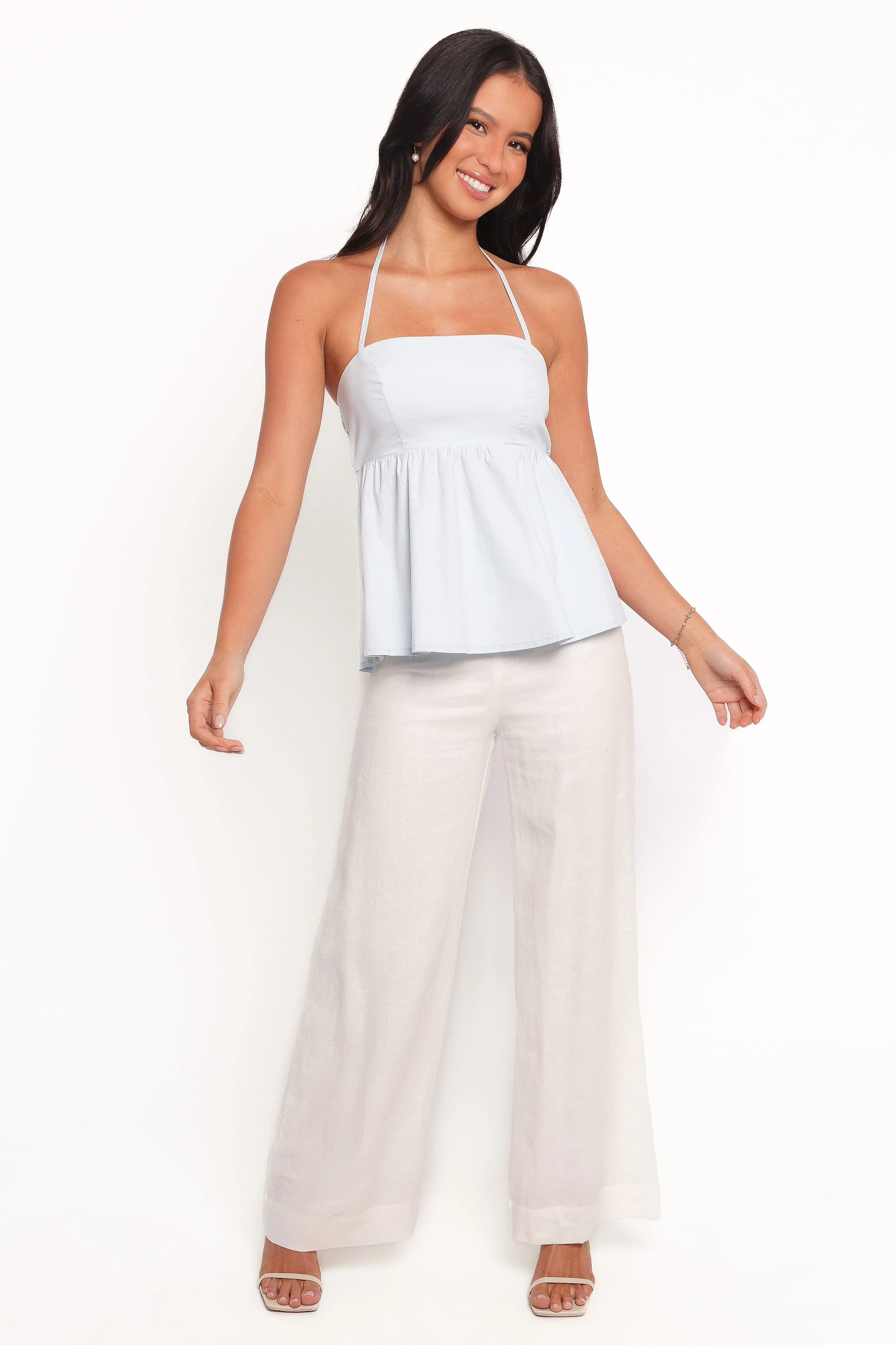 Ilania Halter Top - Light Blue - Image 6