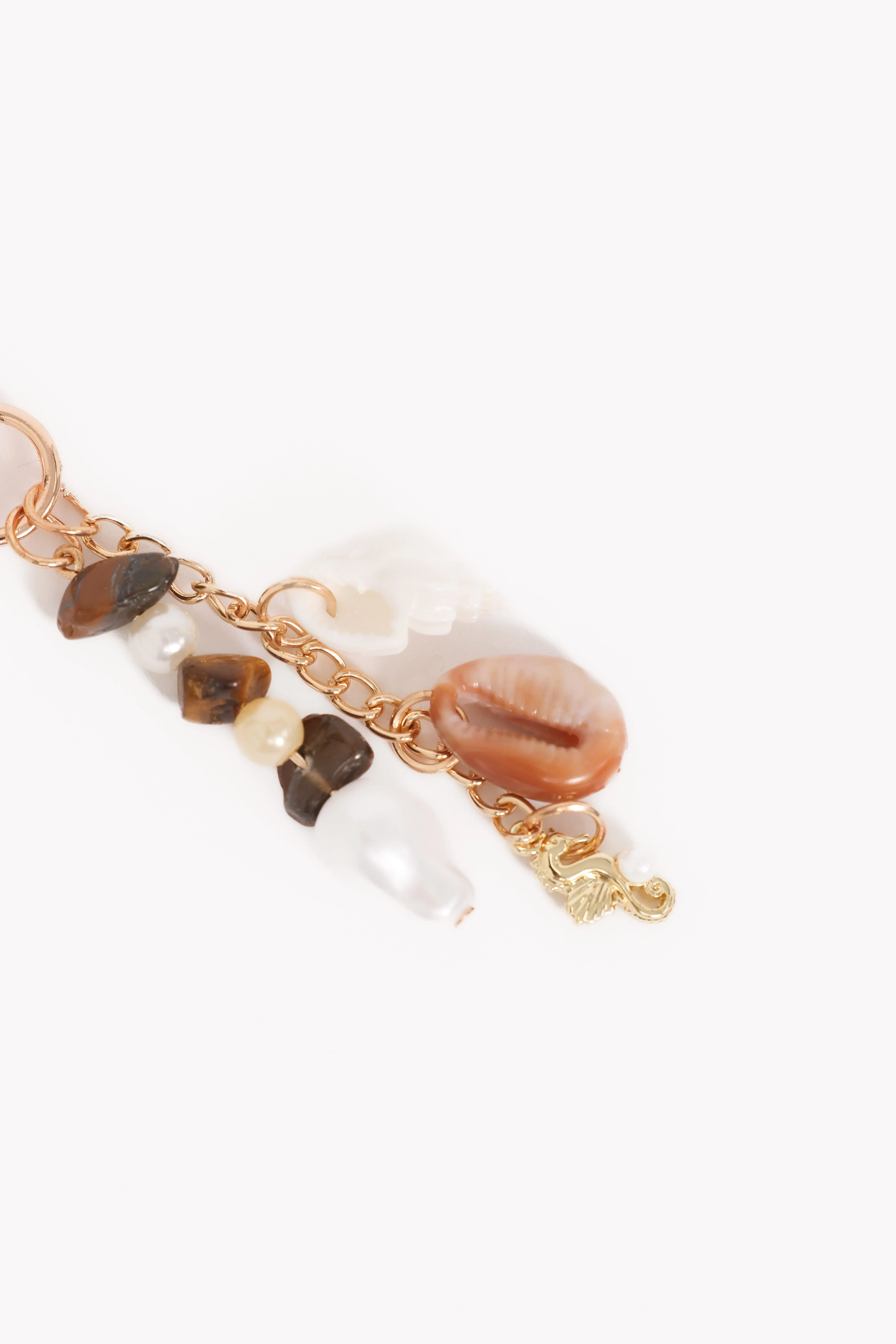 Imogen Shell Key Chain - Gold - Image 3