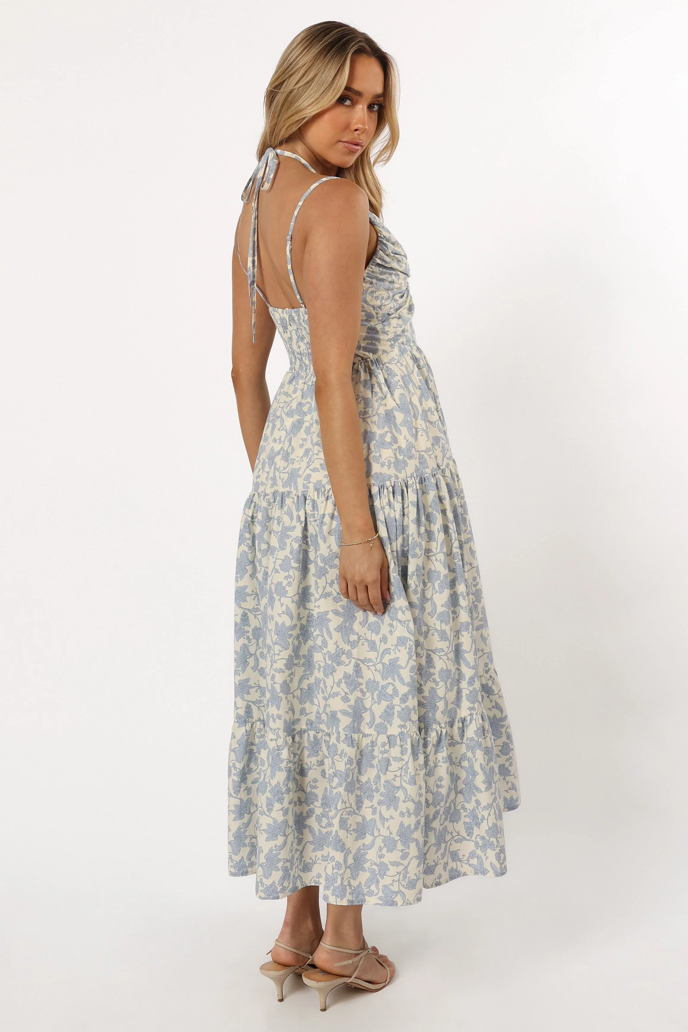 Indy Midi Dress - Blue - Image 4