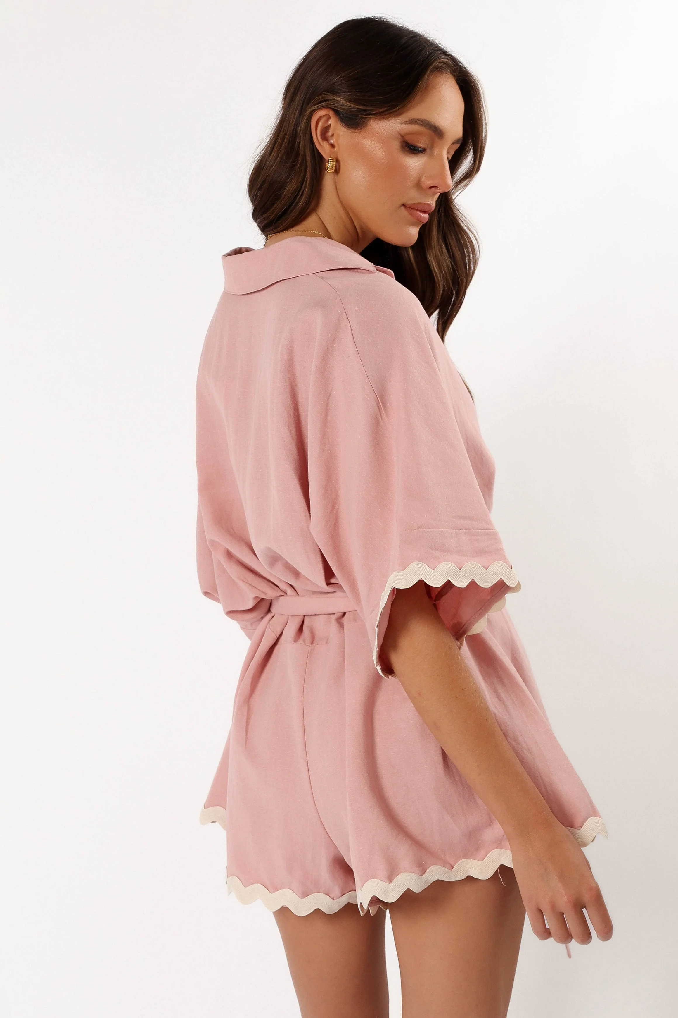 Isabella Romper - Pink - Image 5