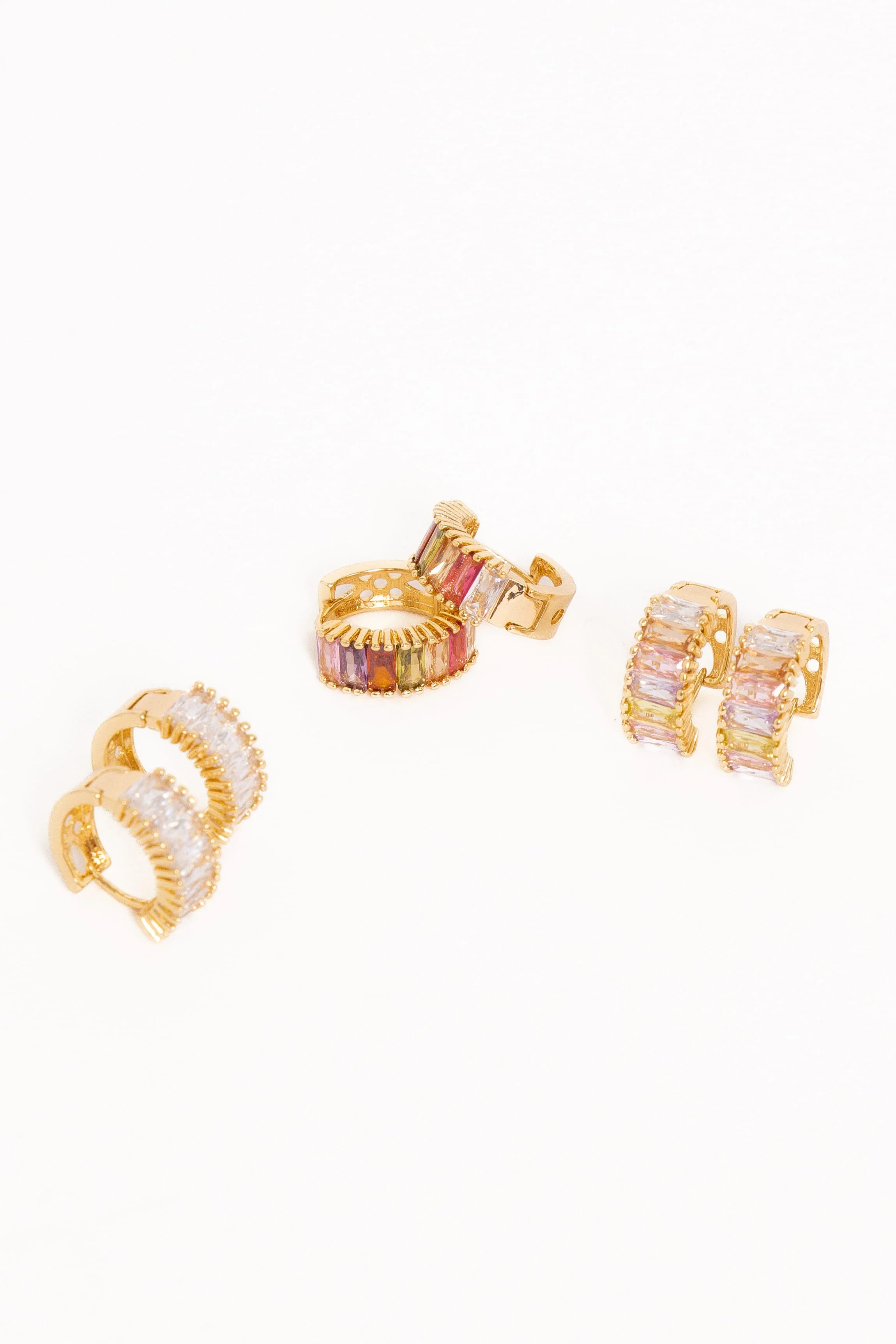 Isla 3 Pack Earrings Set - Multi - Image 5