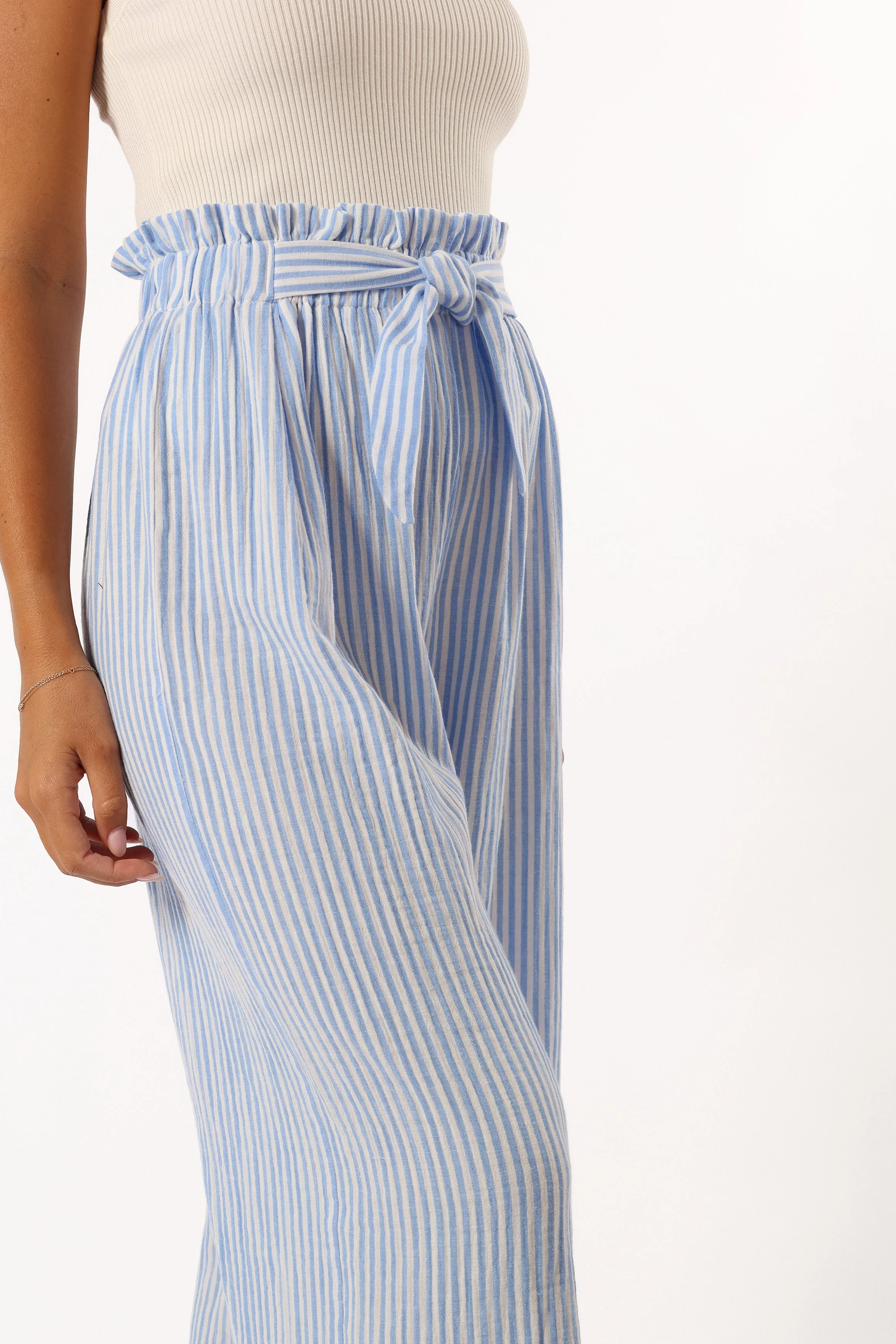 Jeanette Pant - Blue White - Image 2