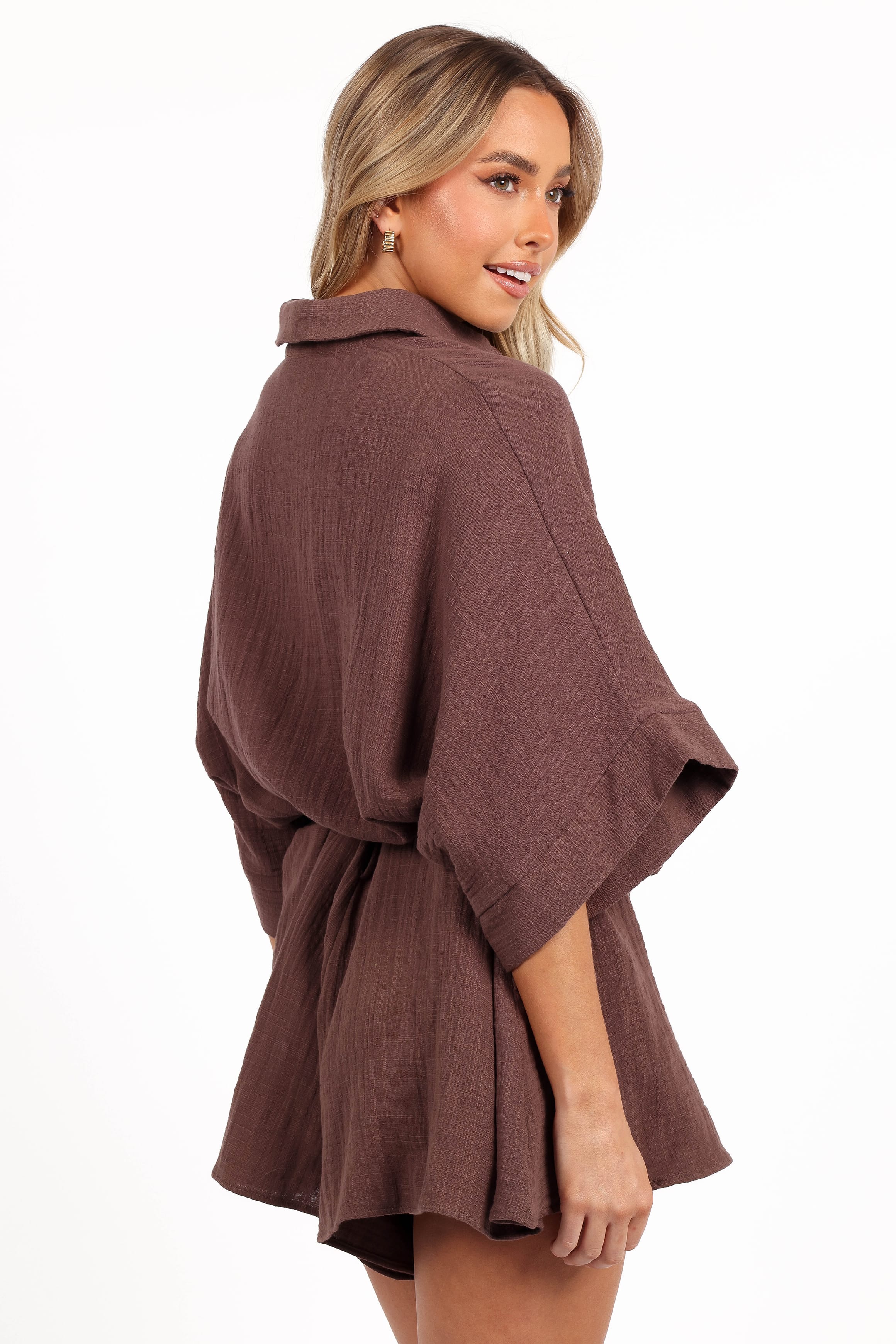 Jemmy Romper - Chocolate Brown - Image 6