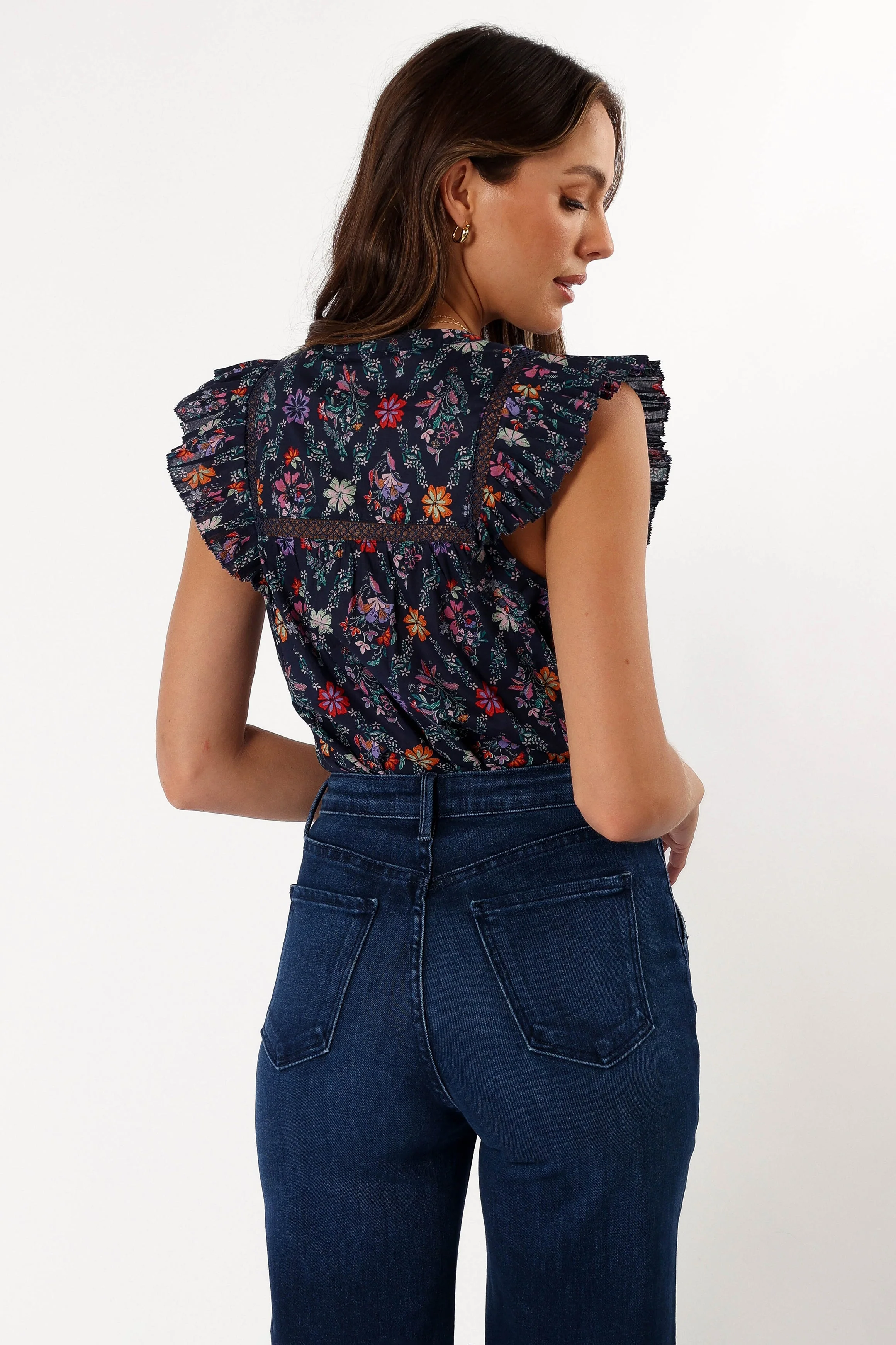 Joelle Top - Navy - Image 4