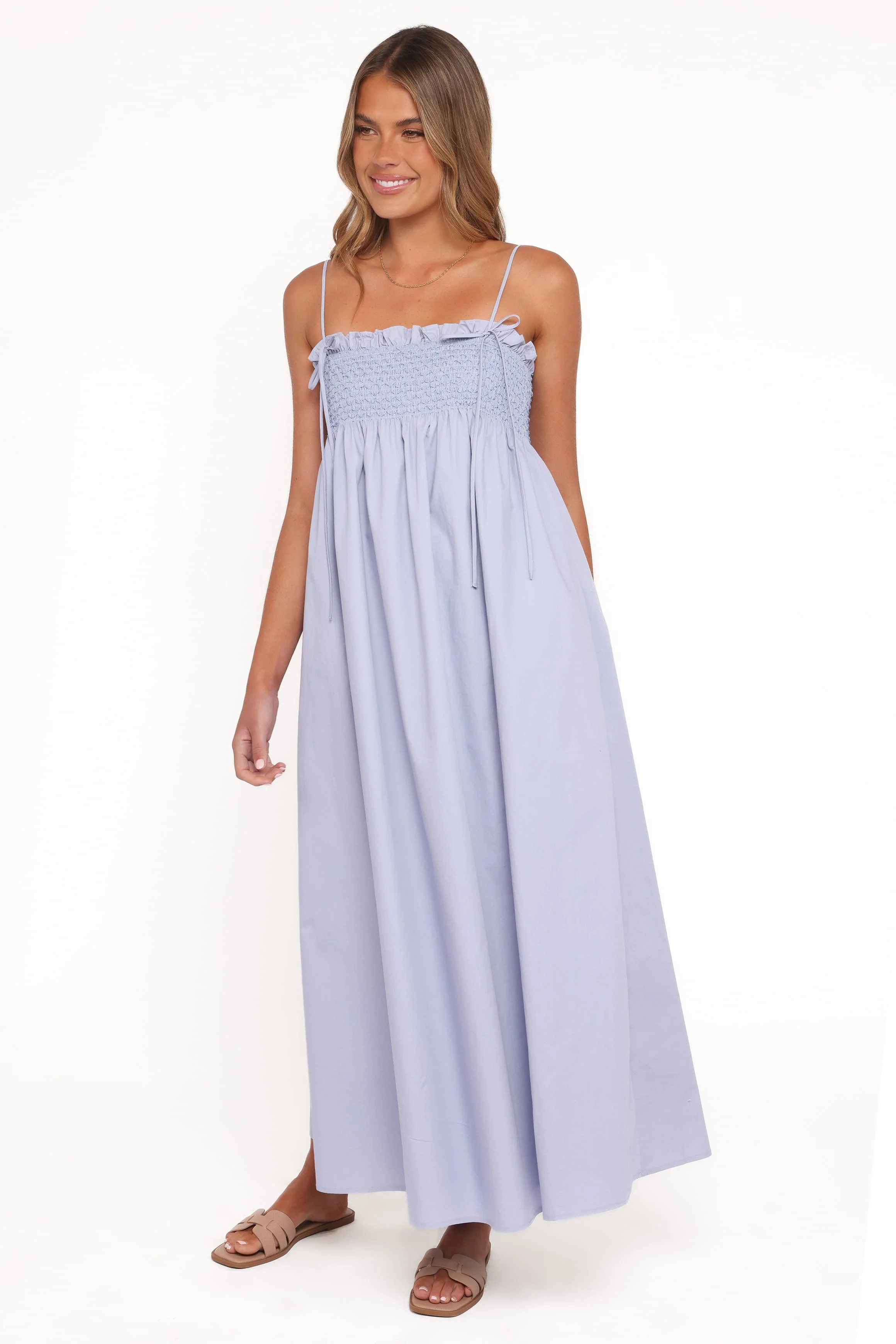 Josie Maxi Dress - Cornflower Blue - Image 4