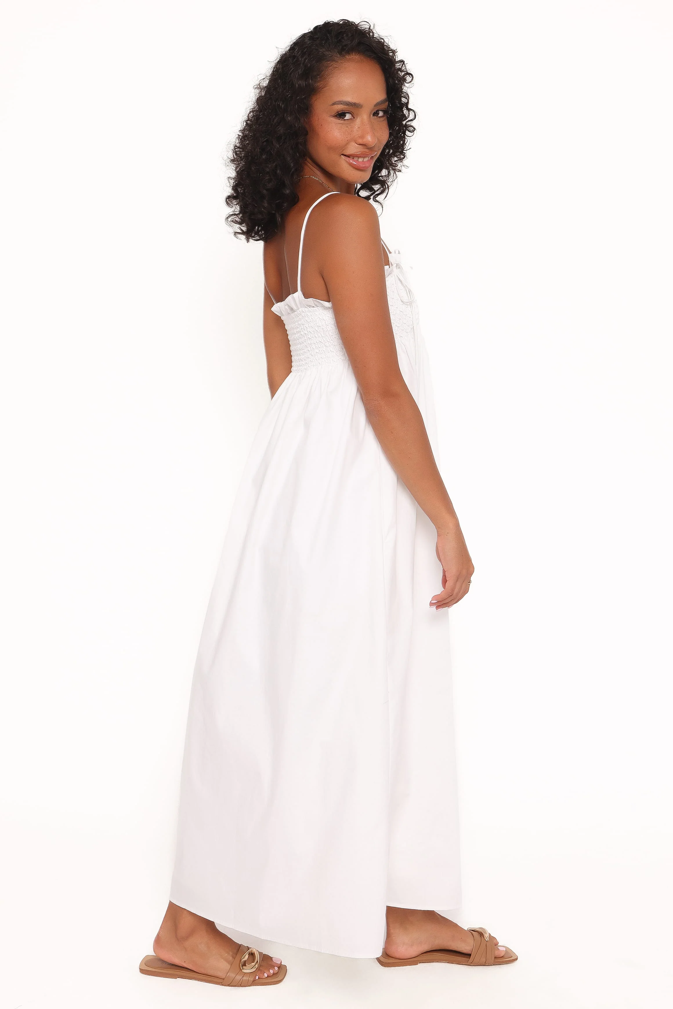 Josie Maxi Dress - White - Image 3