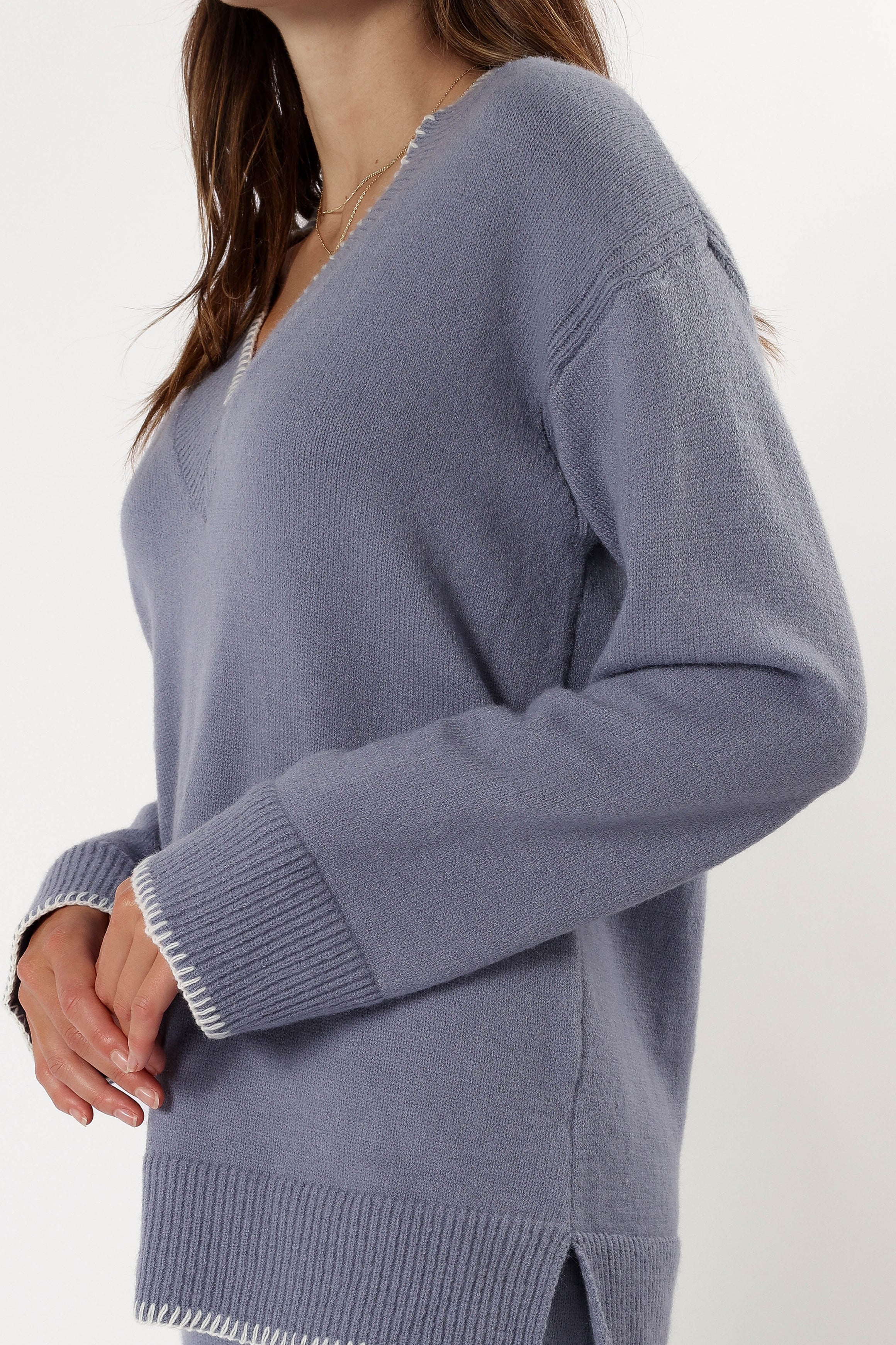 Josslyn Sweater - Grey - Image 5