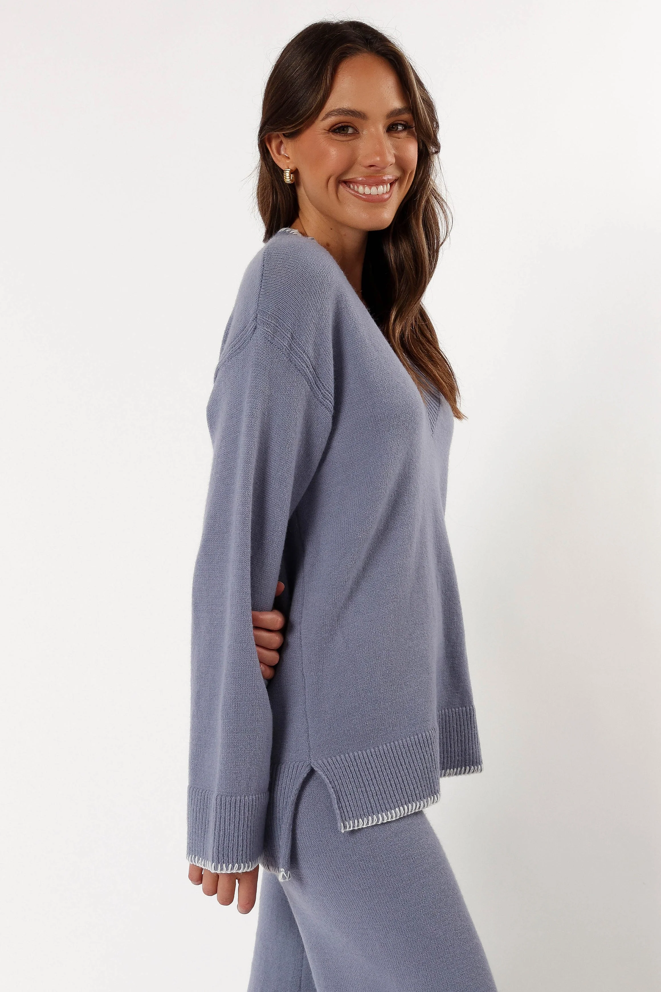 Josslyn Sweater - Grey - Image 7