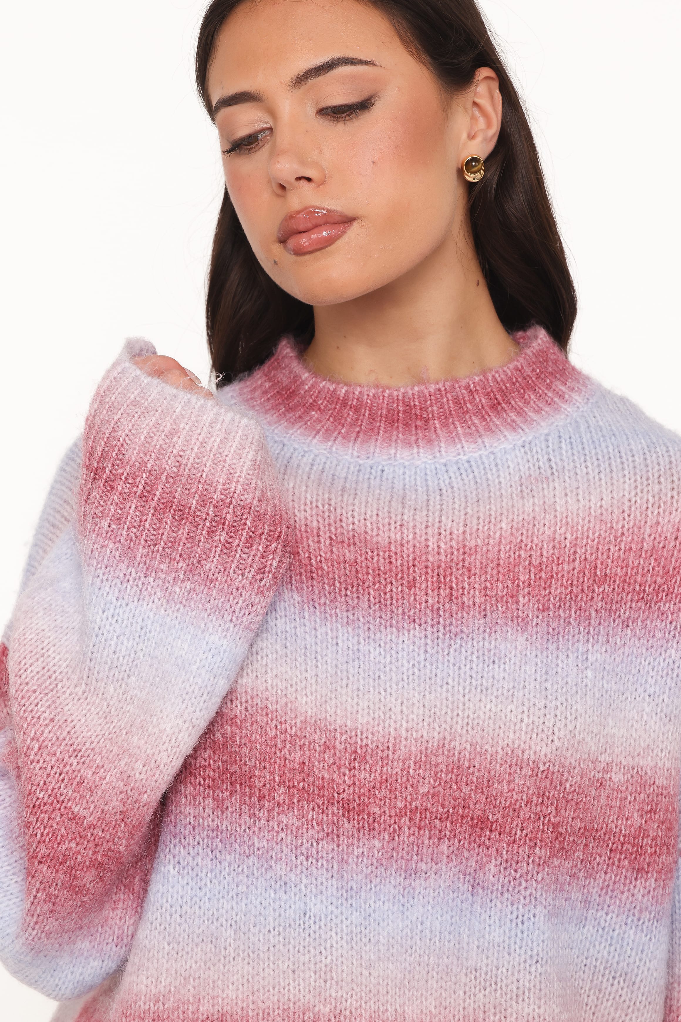 Joy Knit Sweater - Blue Ombre - Image 2