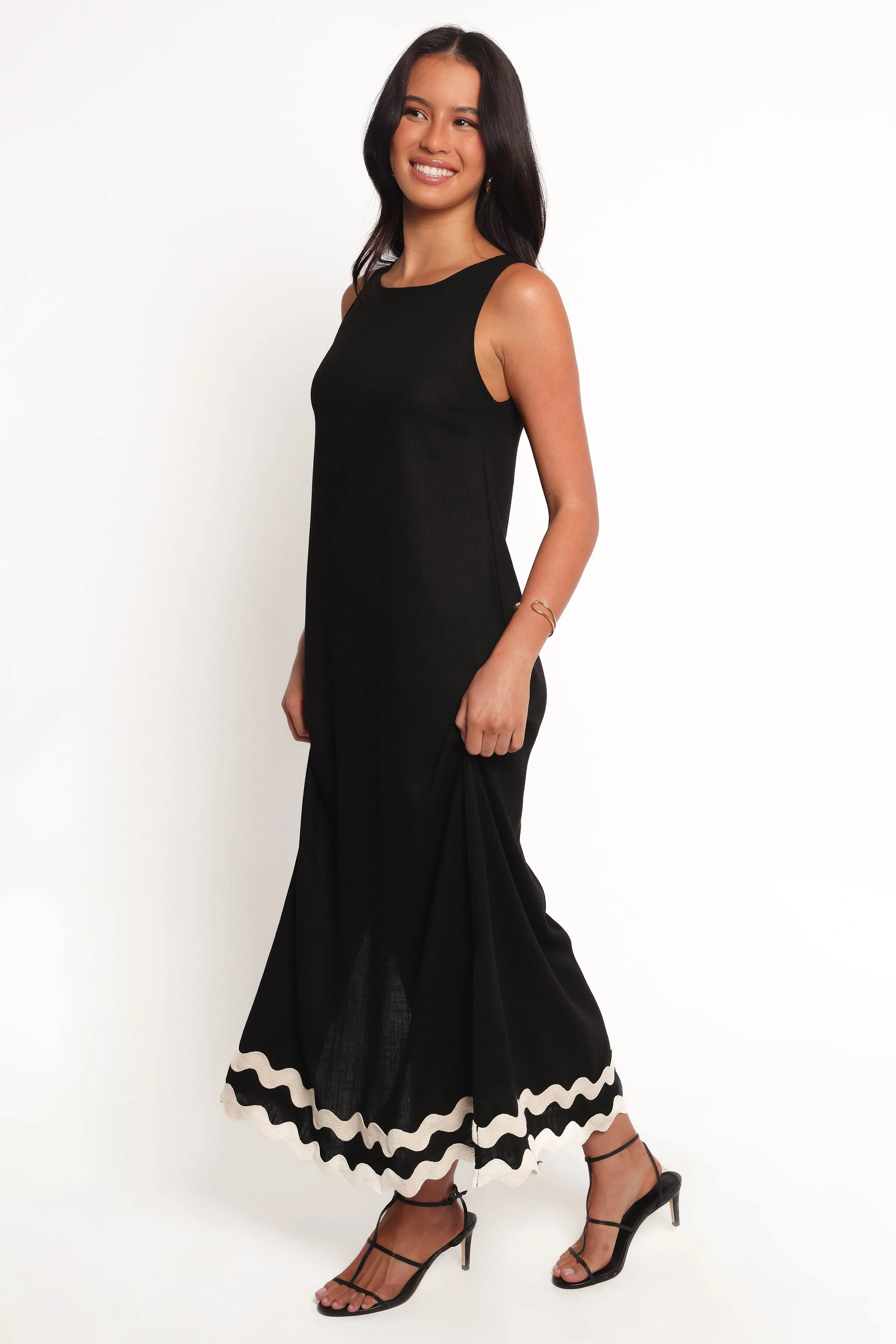 Juno Maxi Dress - Black - Image 2