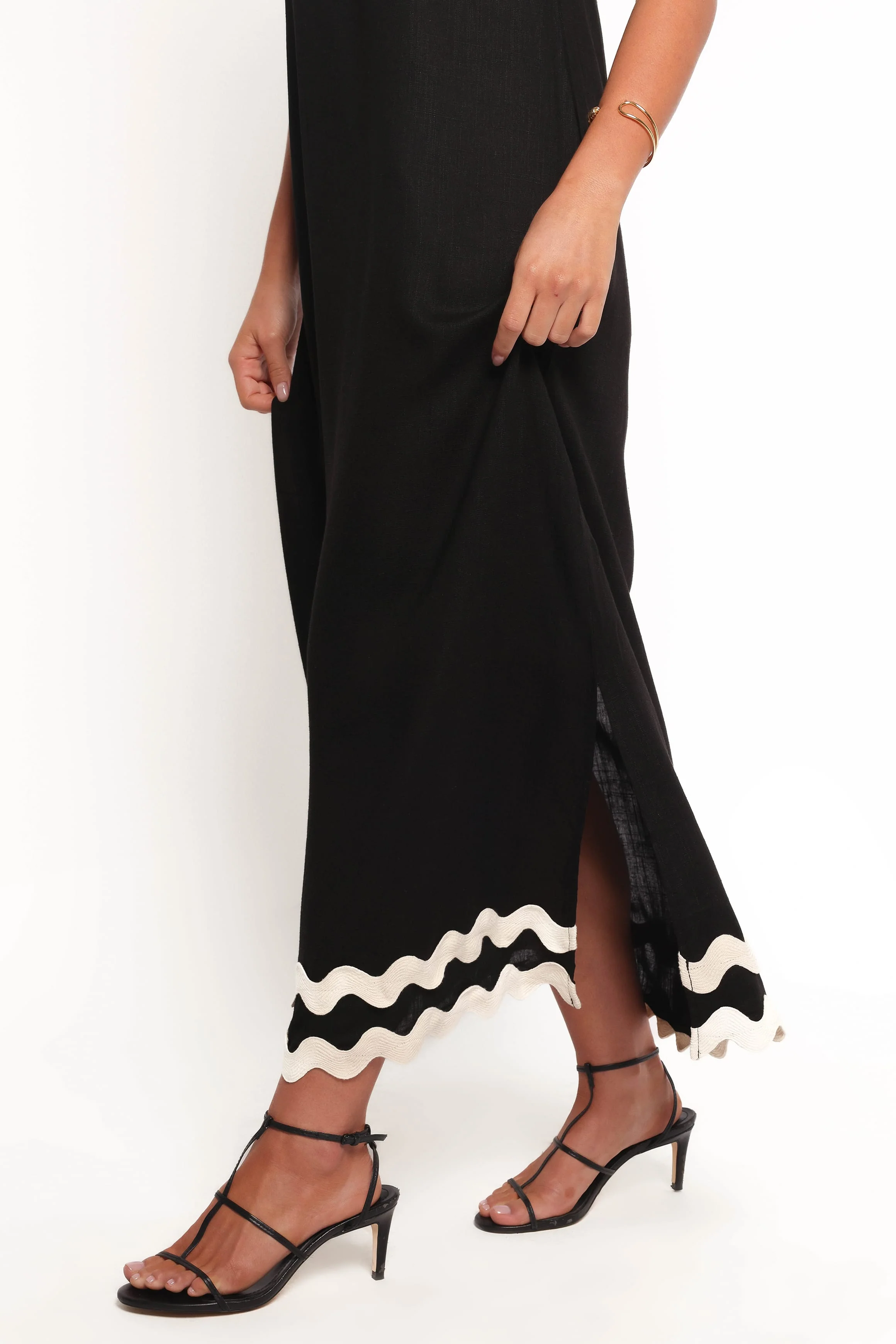 Juno Maxi Dress - Black - Image 5
