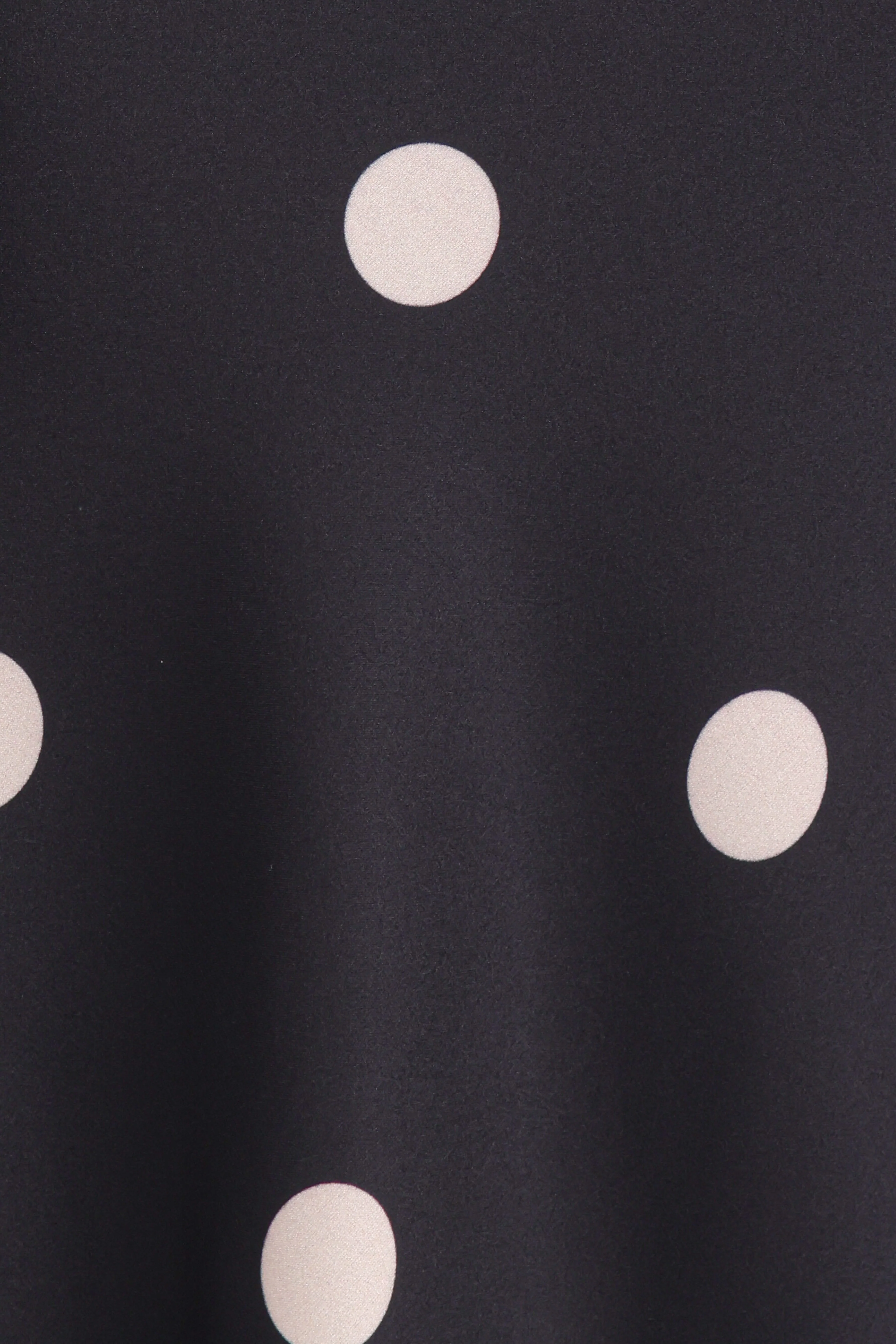 Jutta Strapless Maxi Dress - Black Polka Dot - Image 6