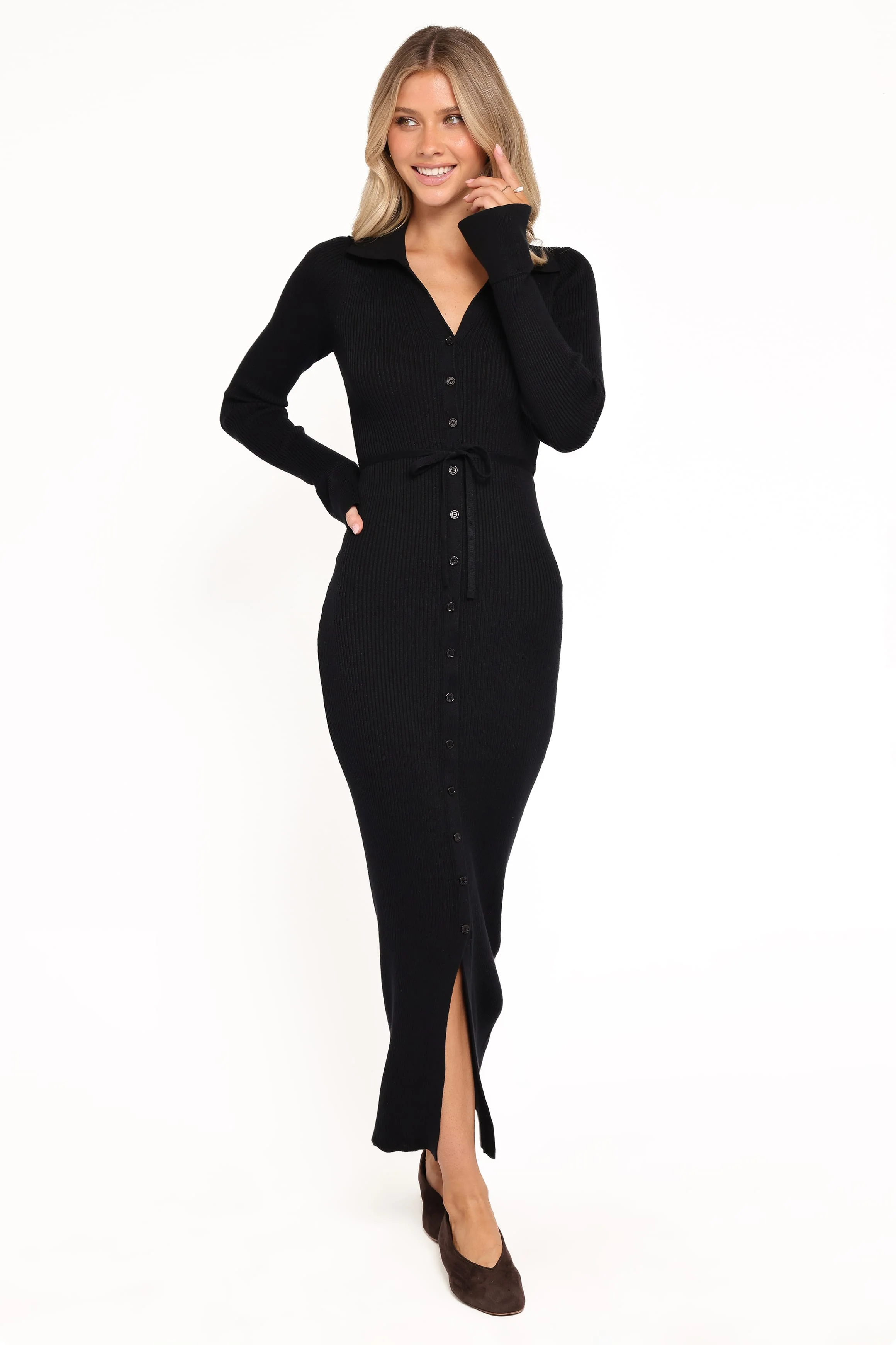 Kadi Maxi Dress - Black - Image 2