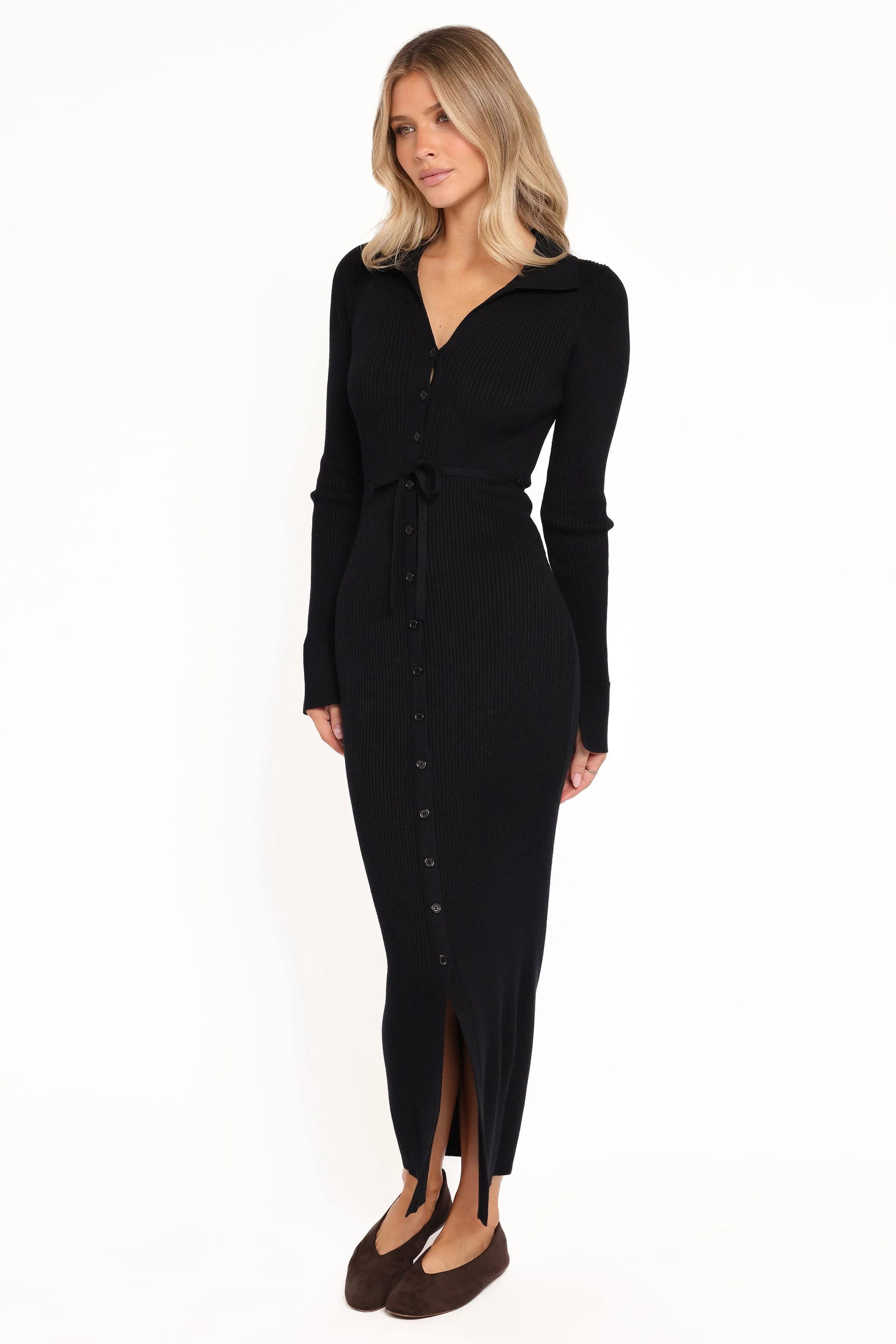 Kadi Maxi Dress - Black - Image 3