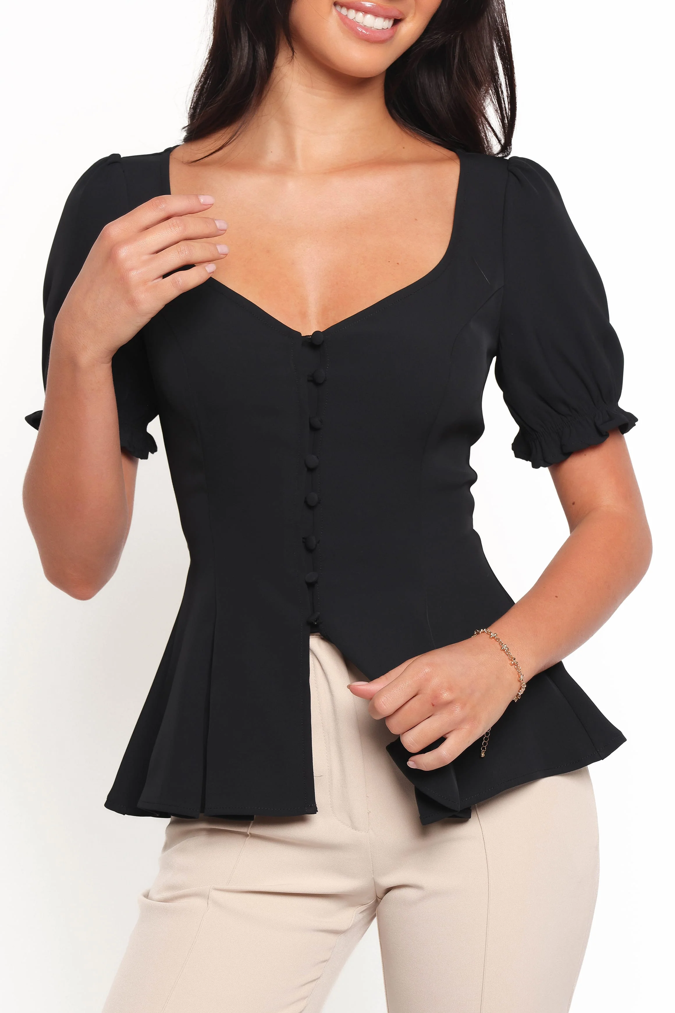 Kameran Top - Black - Image 6