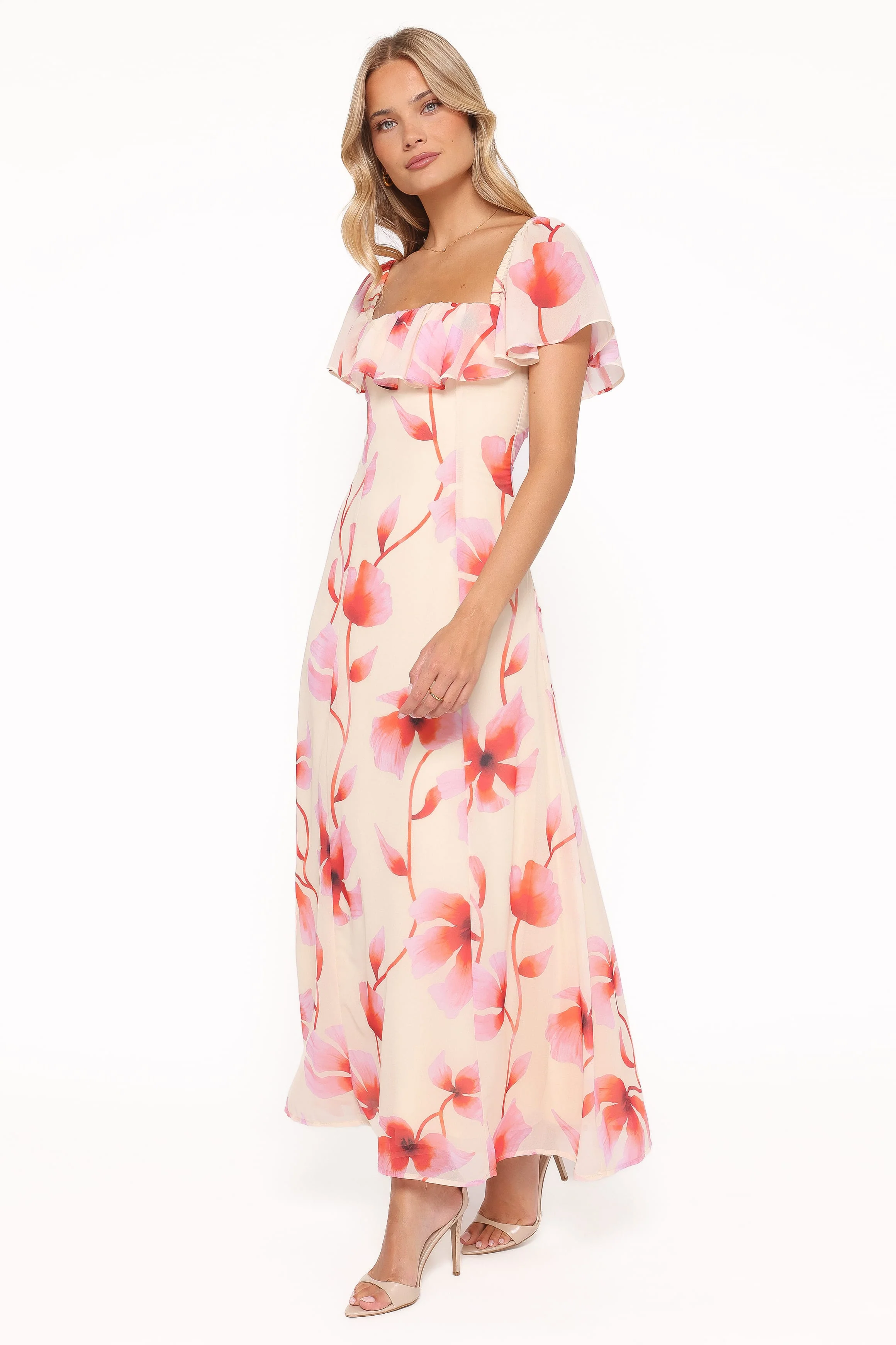 Kamie Maxi Dress - Pink Floral - Image 4