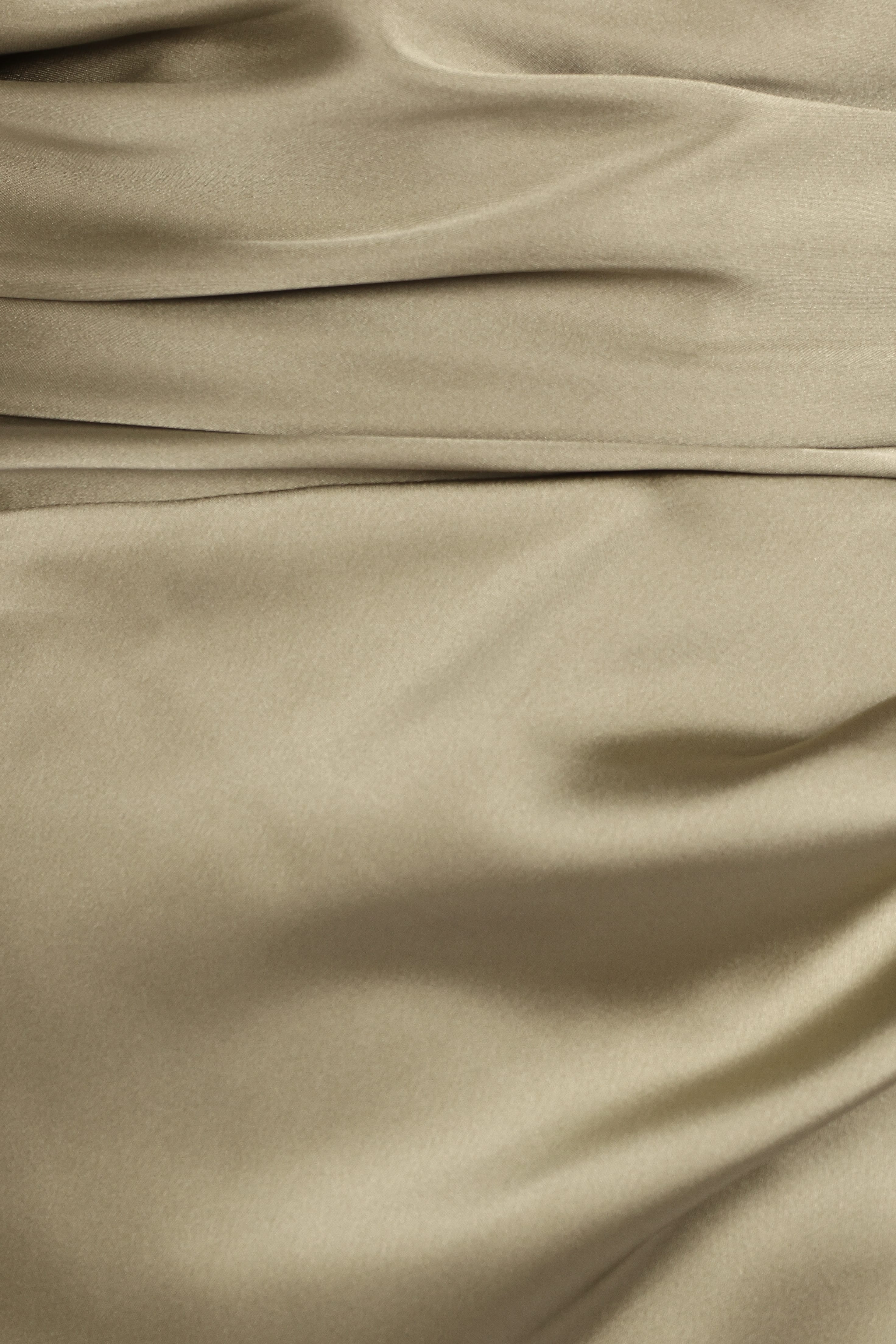 Kara Strapless Maxi Dress - Olive - Image 9