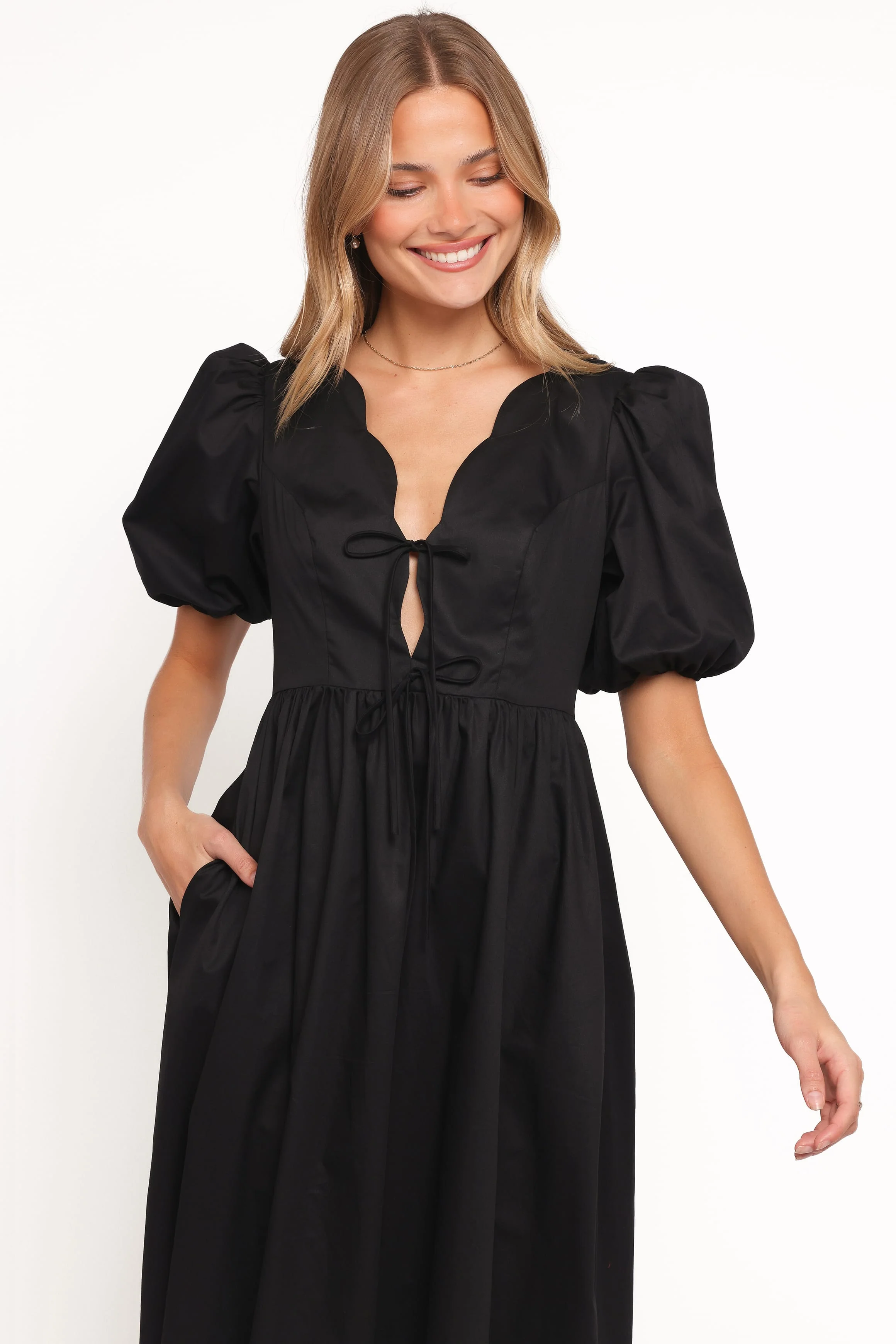 Karla Maxi Dress - Black - Image 2
