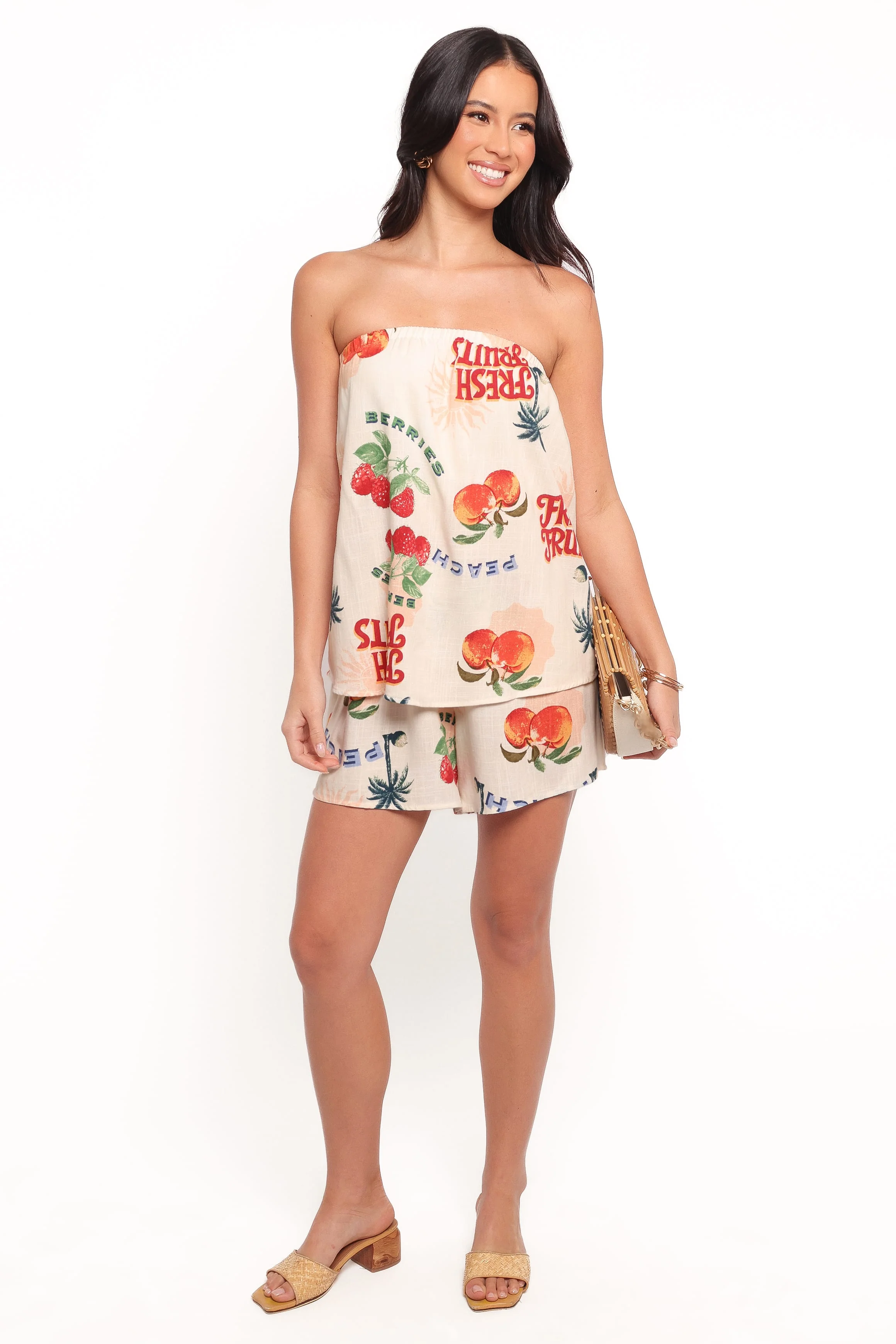 Karlen Strapless Playsuit - Tutti Frutti - Image 4
