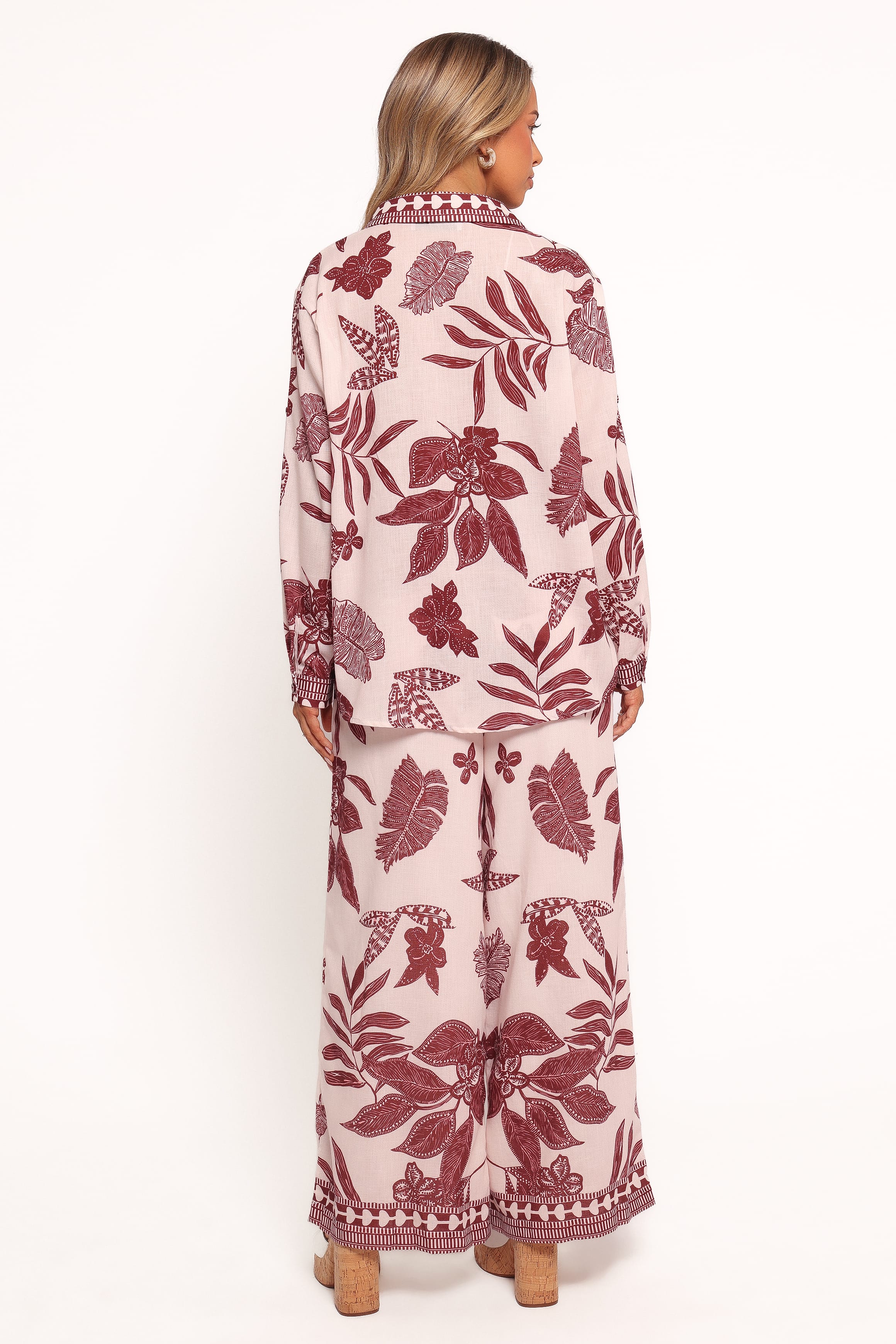 Karva Pant - Leaf Print - Image 4