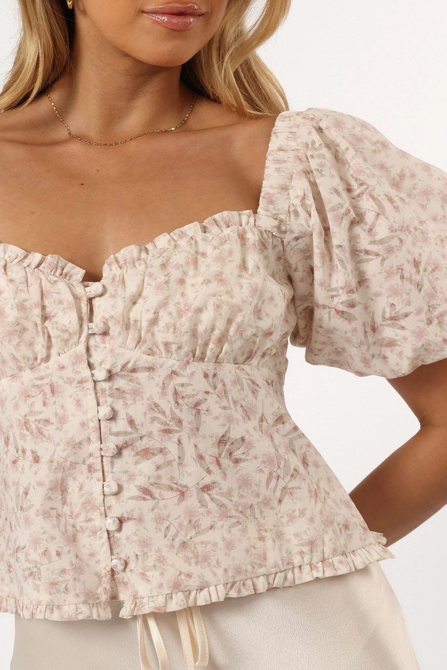 Kayne Top - Ivory Pink - Image 2