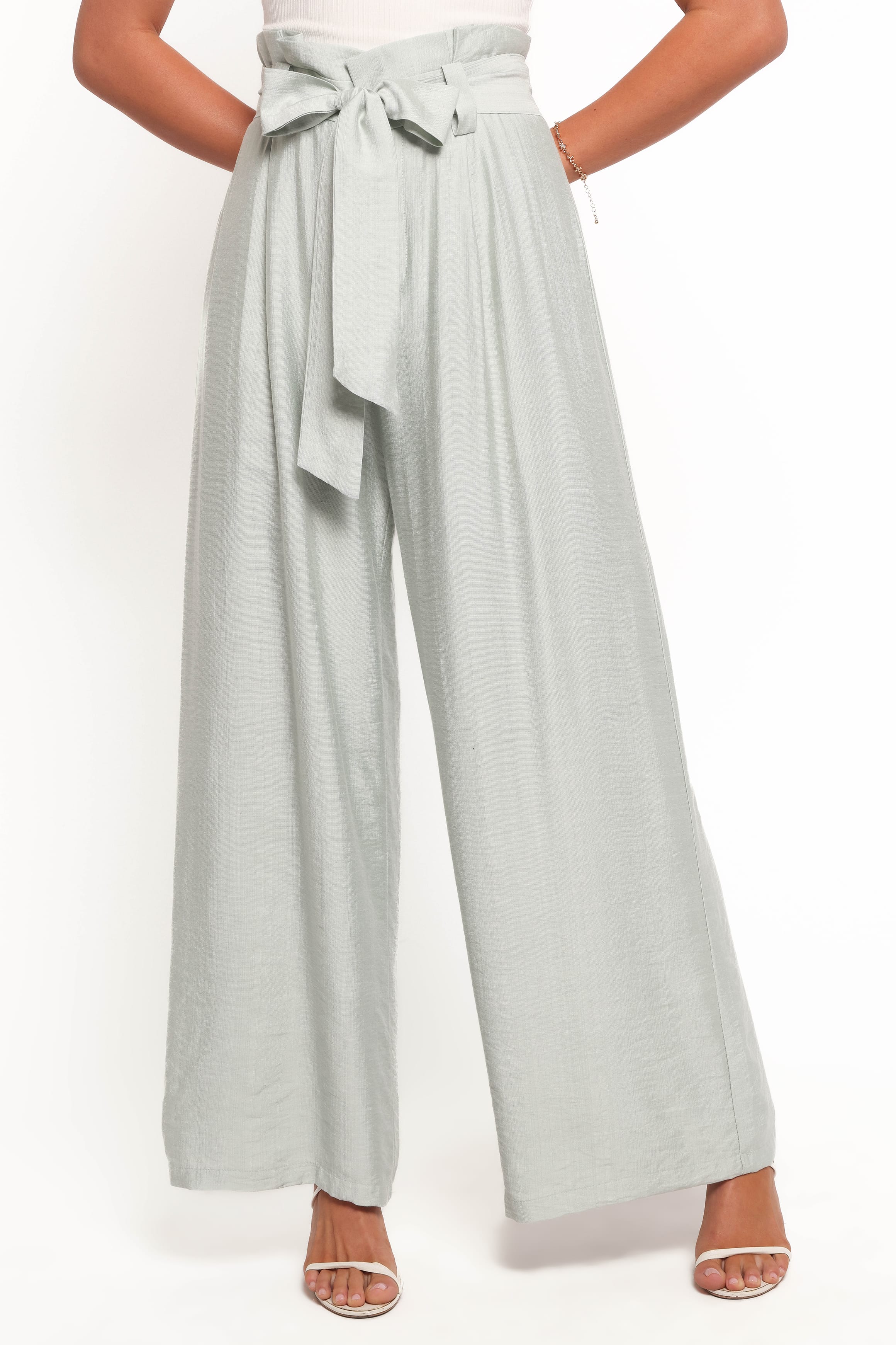 Kieran Silky Pants - Sage - Image 2