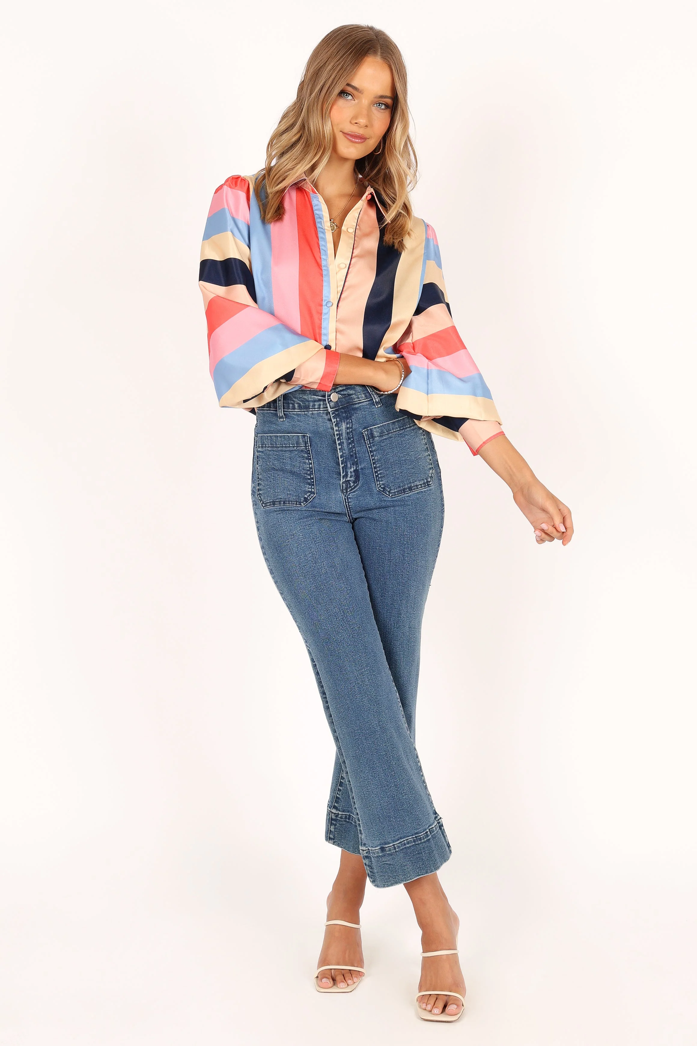 Kimmy Shirt - Multi Stripe - Image 3