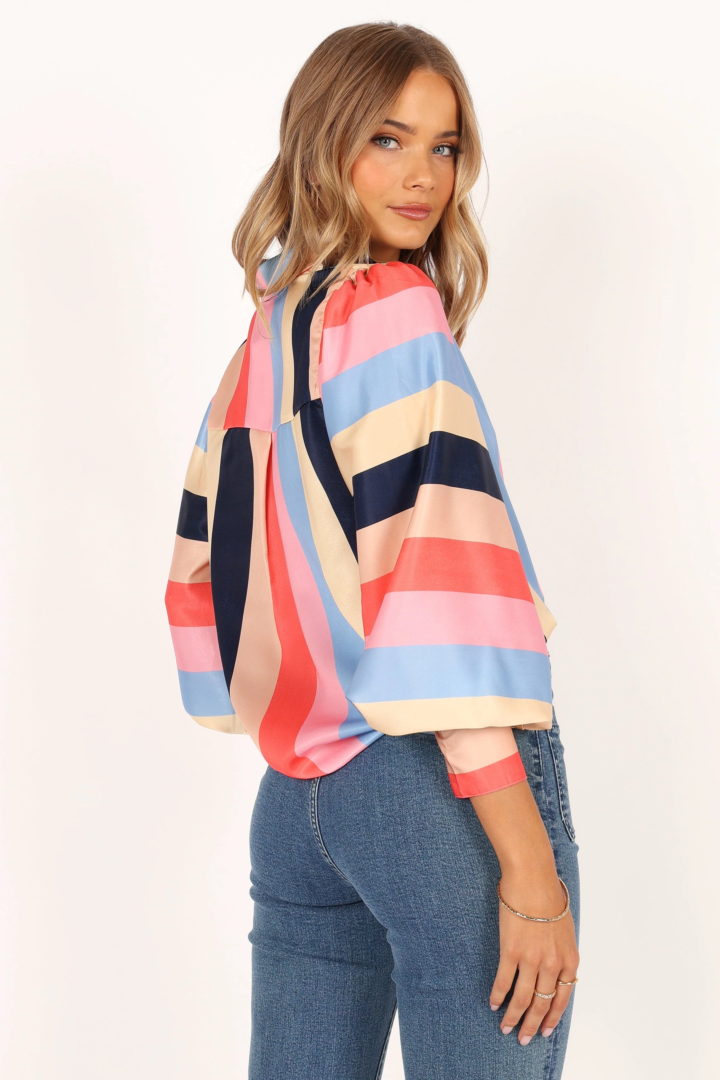 Kimmy Shirt - Multi Stripe - Image 6