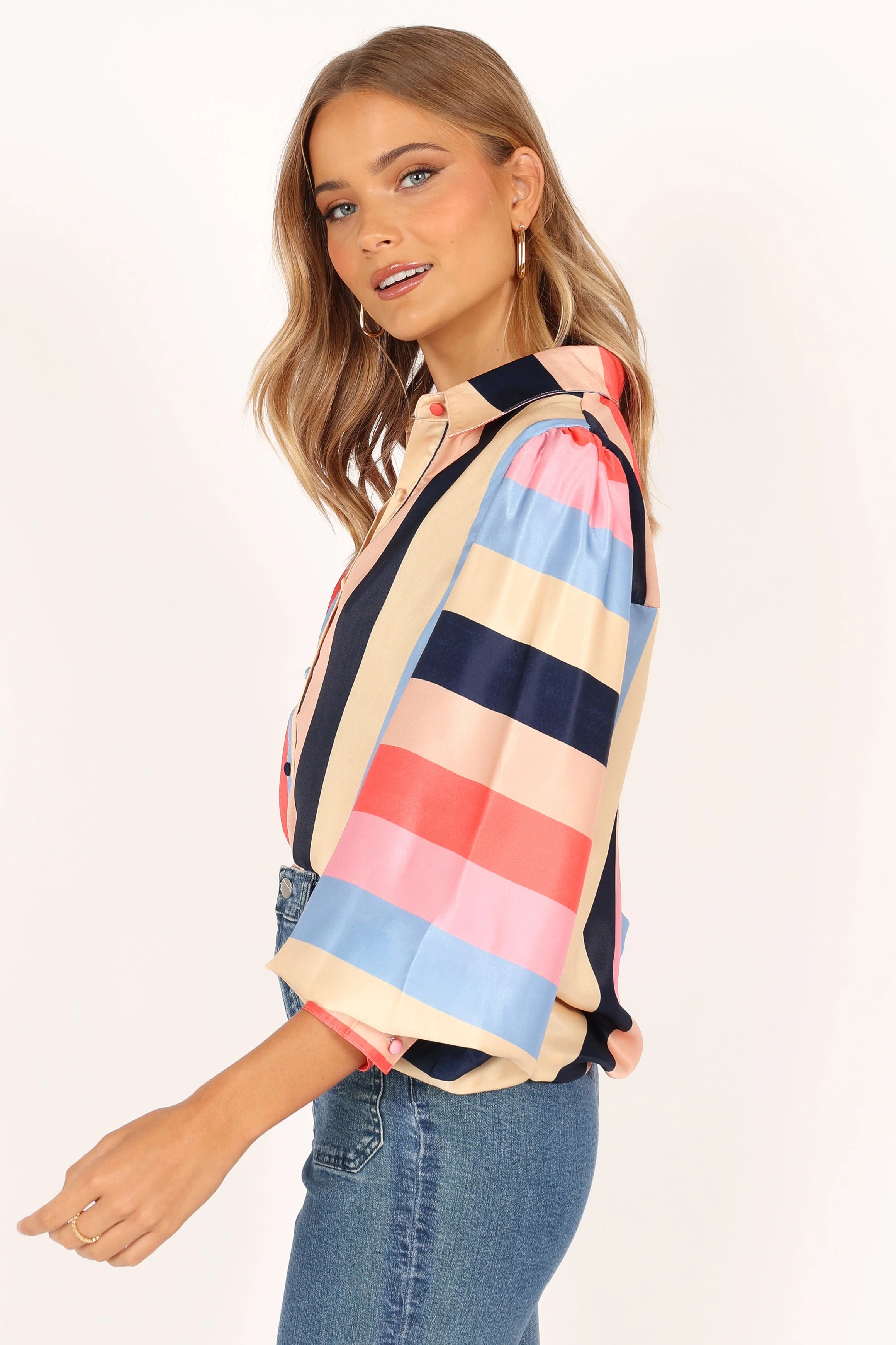 Kimmy Shirt - Multi Stripe - Image 7