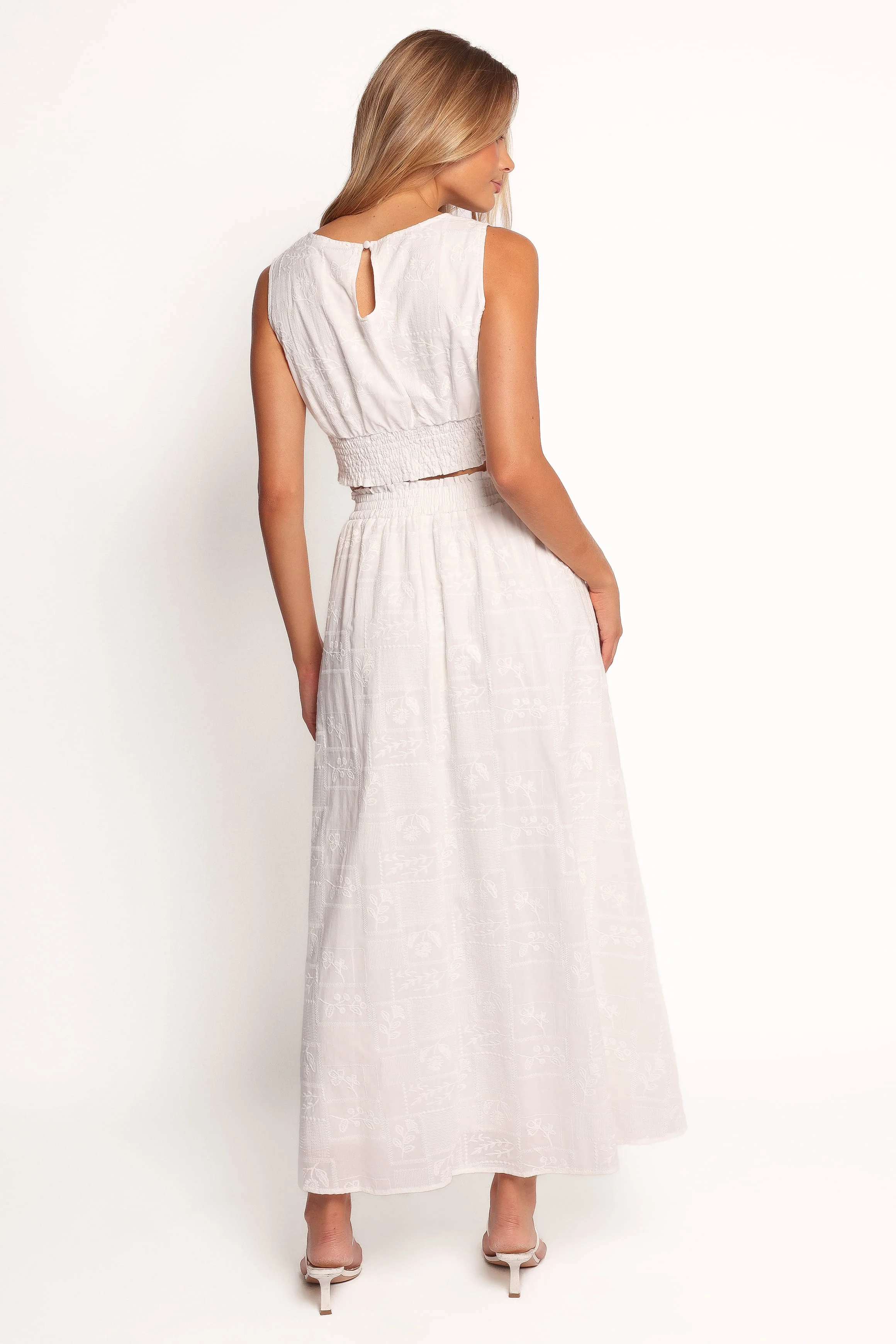 Kimora Maxi Skirt - White - Image 5