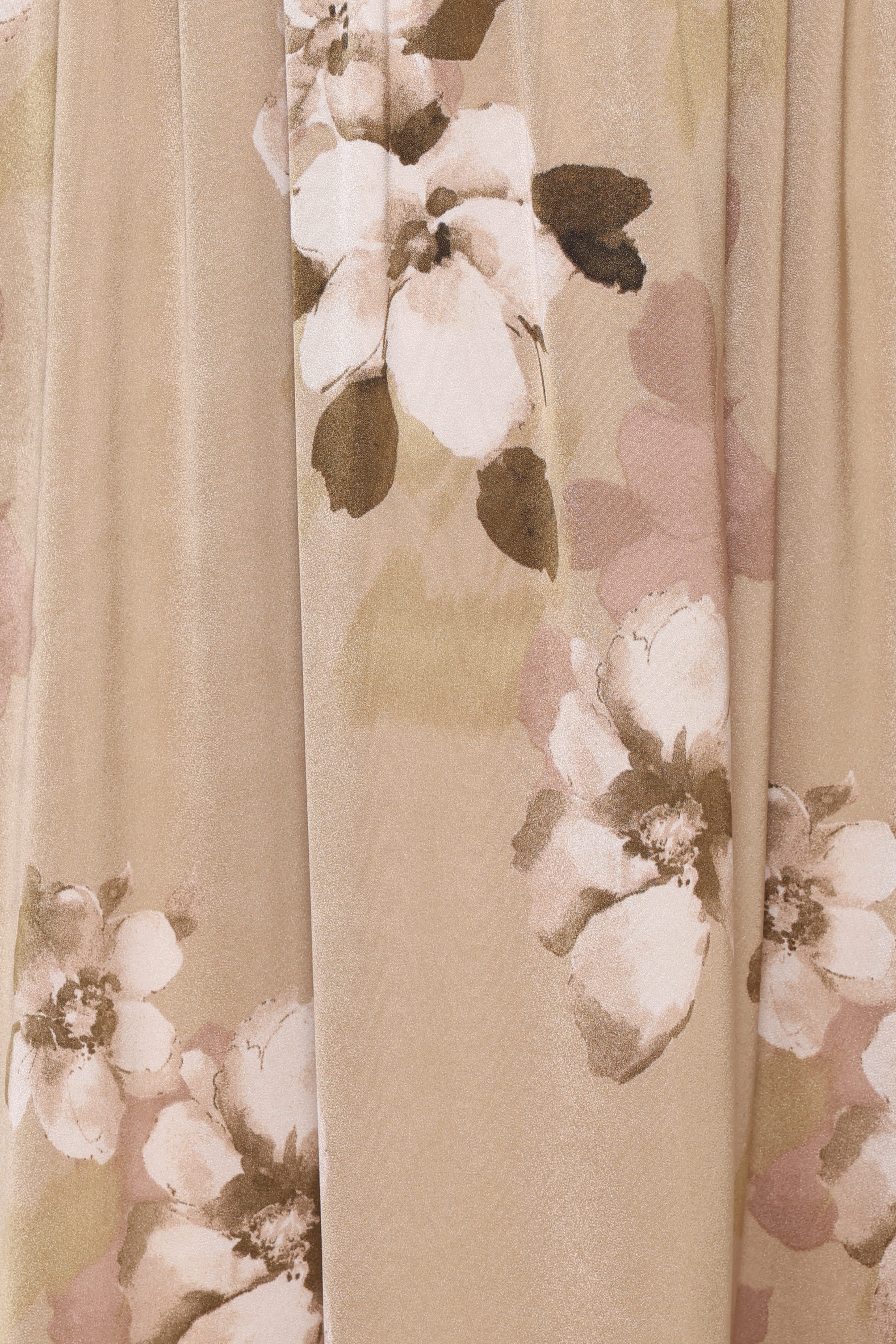 Kindra Long Sleeve Maxi Dress - Brown Floral - Image 6