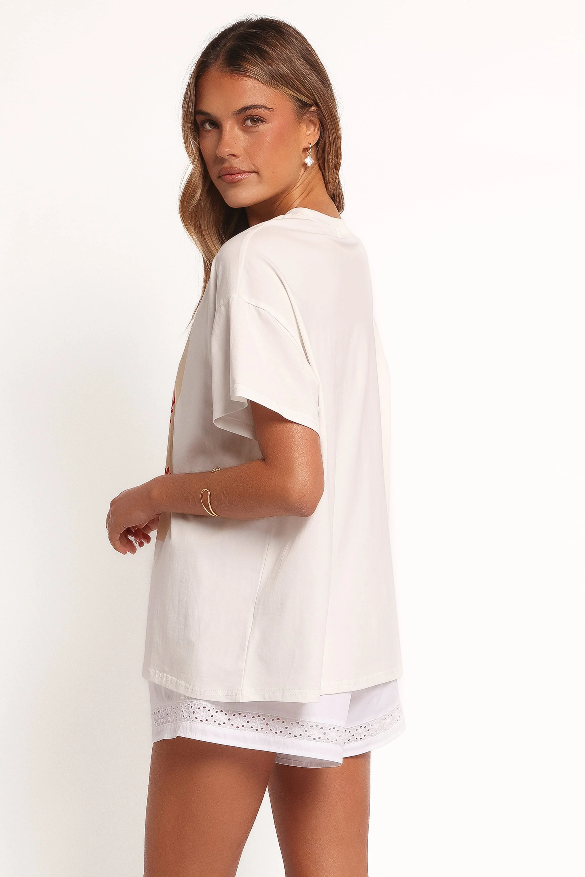 Krabi Beach Graphic Tee - White - Image 5
