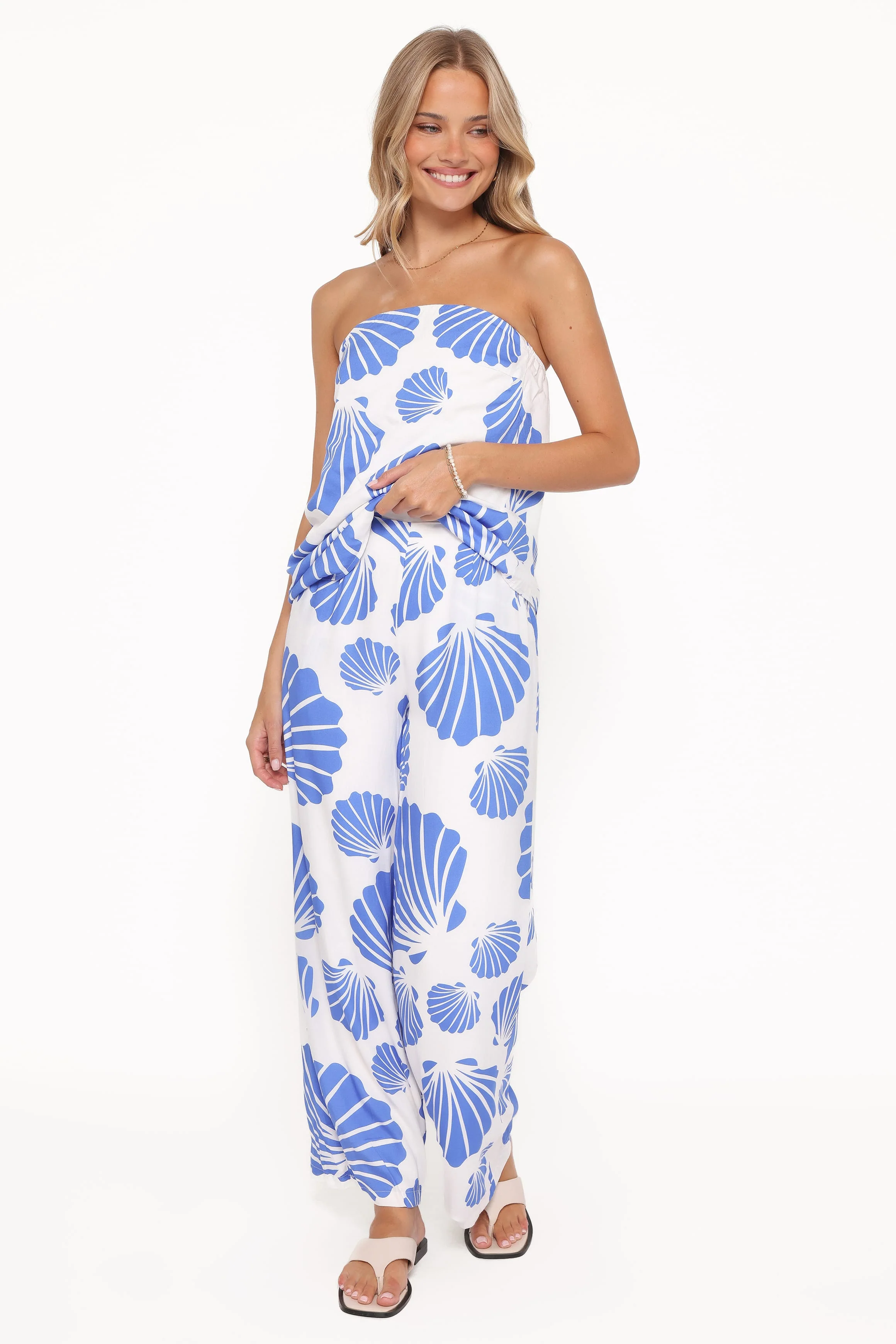 Kristy Pant Set - Blue Shell - Image 7