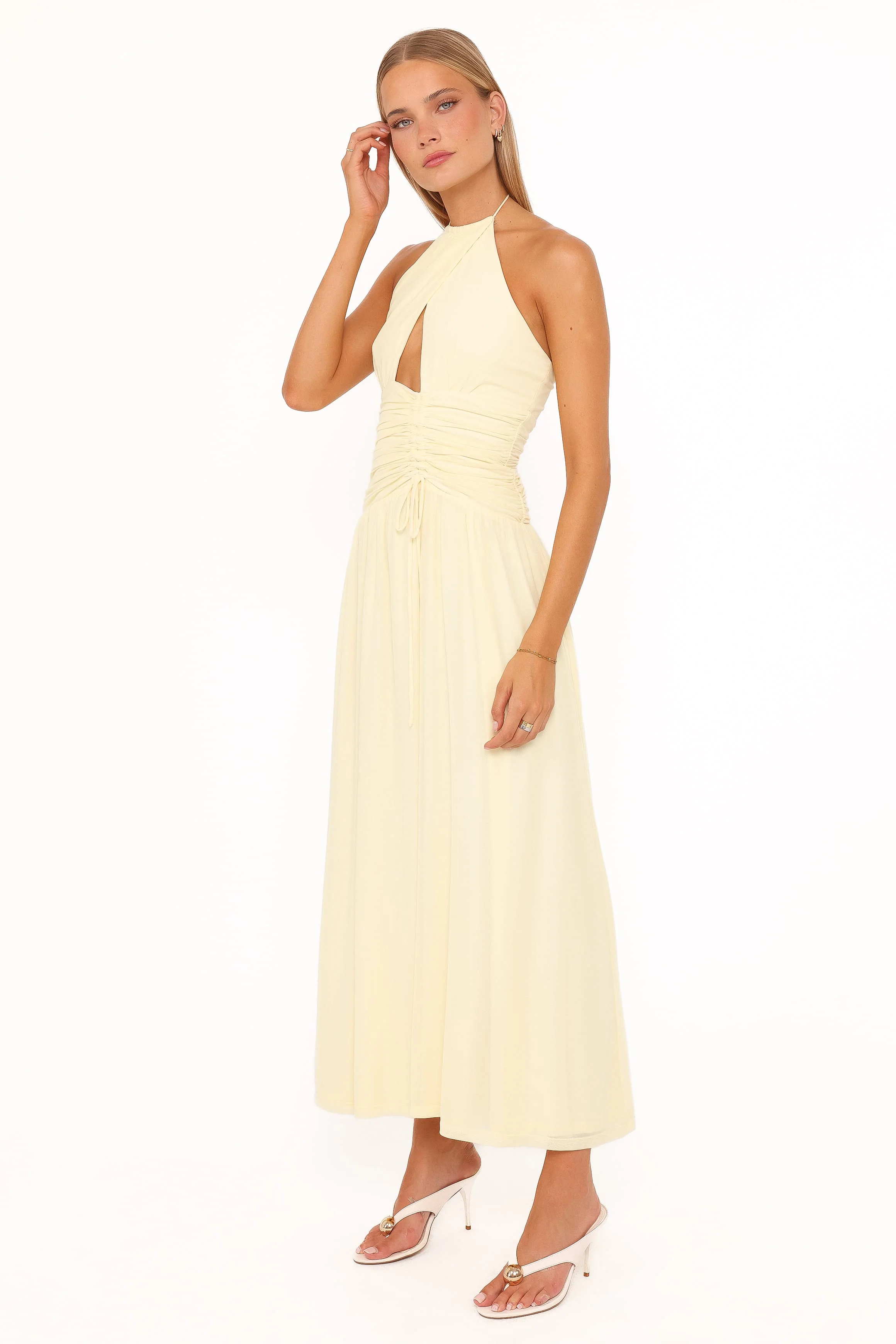 Kylee Maxi Dress - Butter Yellow - Image 3