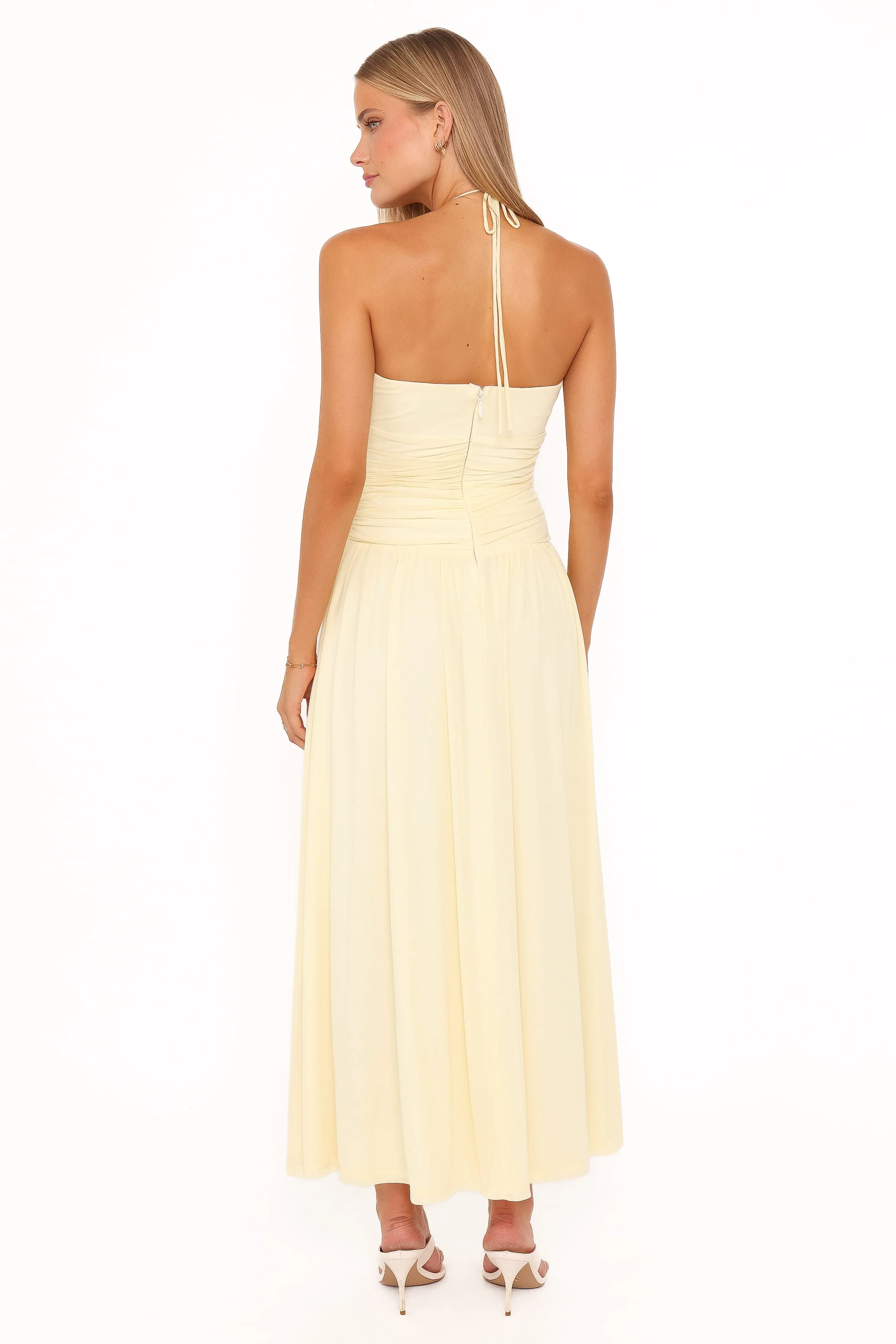 Kylee Maxi Dress - Butter Yellow - Image 4